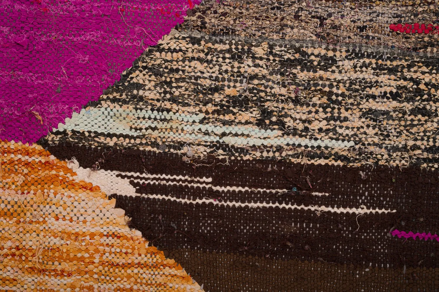 Marokkaanse Berber tapijt Boucherouite 130 x 275 cm