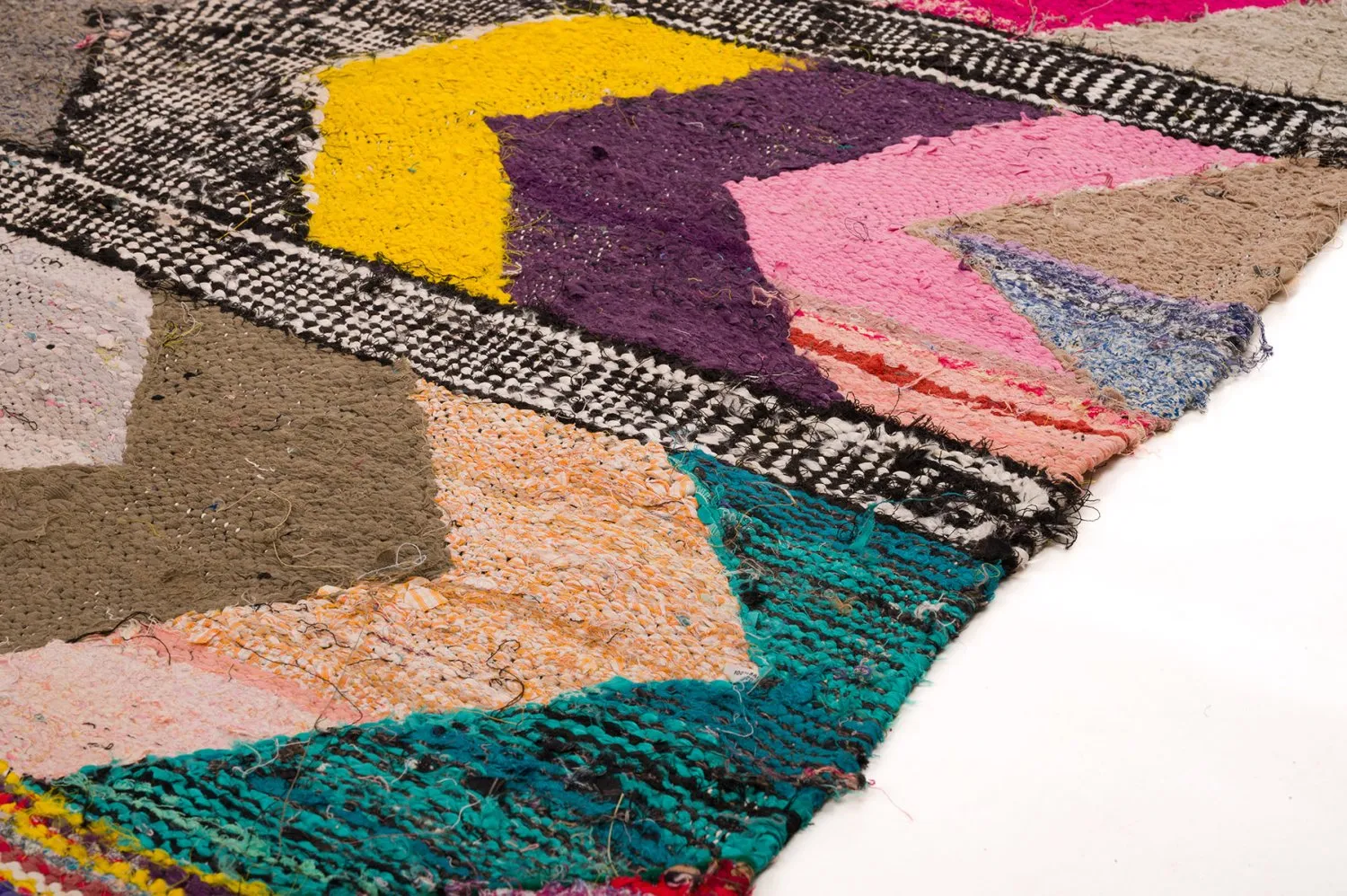 Marokkaanse Berber tapijt Boucherouite 160 x 325 cm
