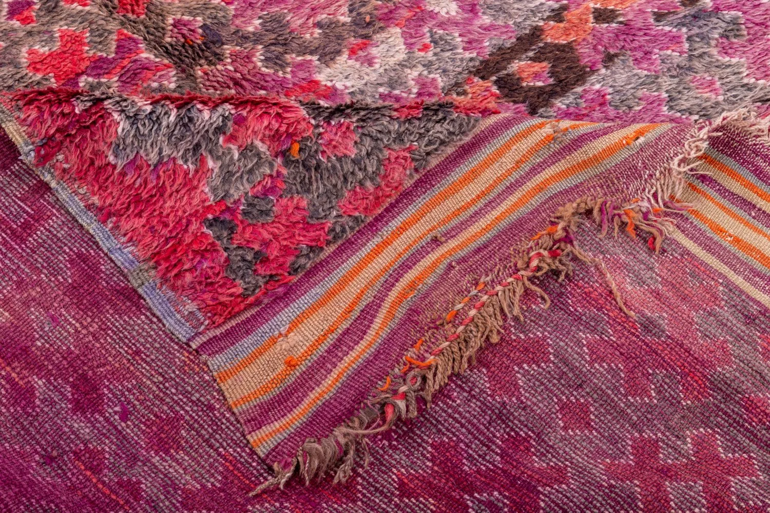 Kelim Marokkaanse Berber tapijt Azilal 345 x 195 cm