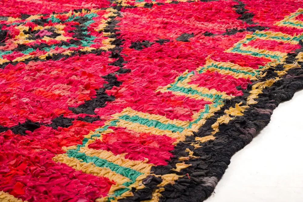 Marokkaanse Berber tapijt Boucherouite 340 x 165 cm