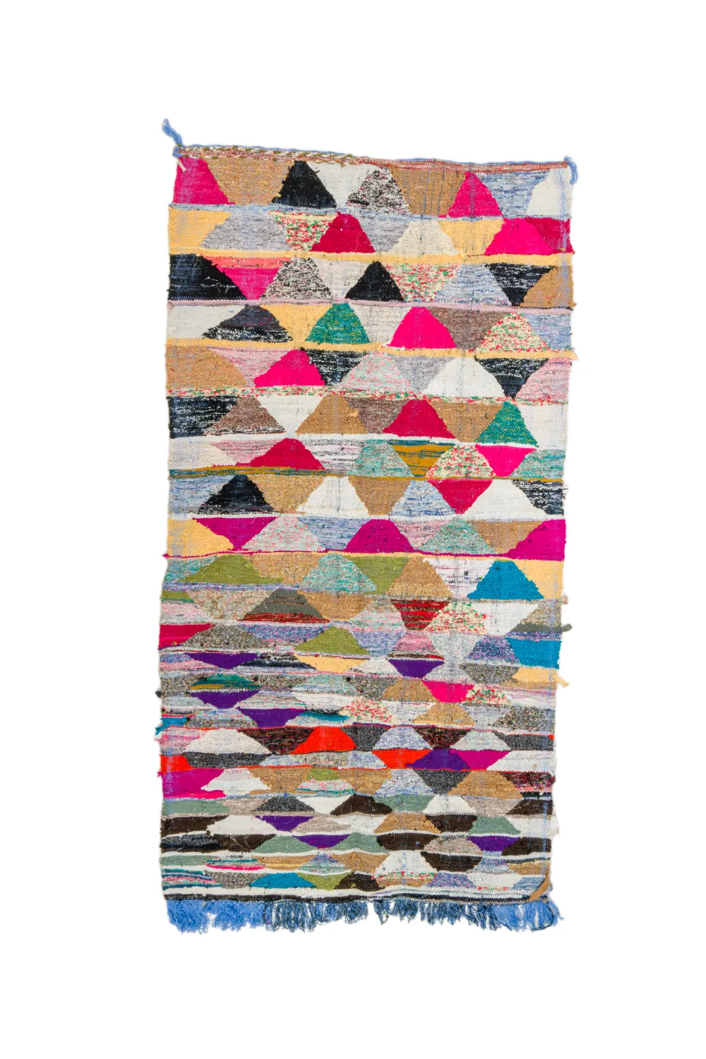 Marokkaanse Berber tapijt Boucherouite 150 x 255 cm