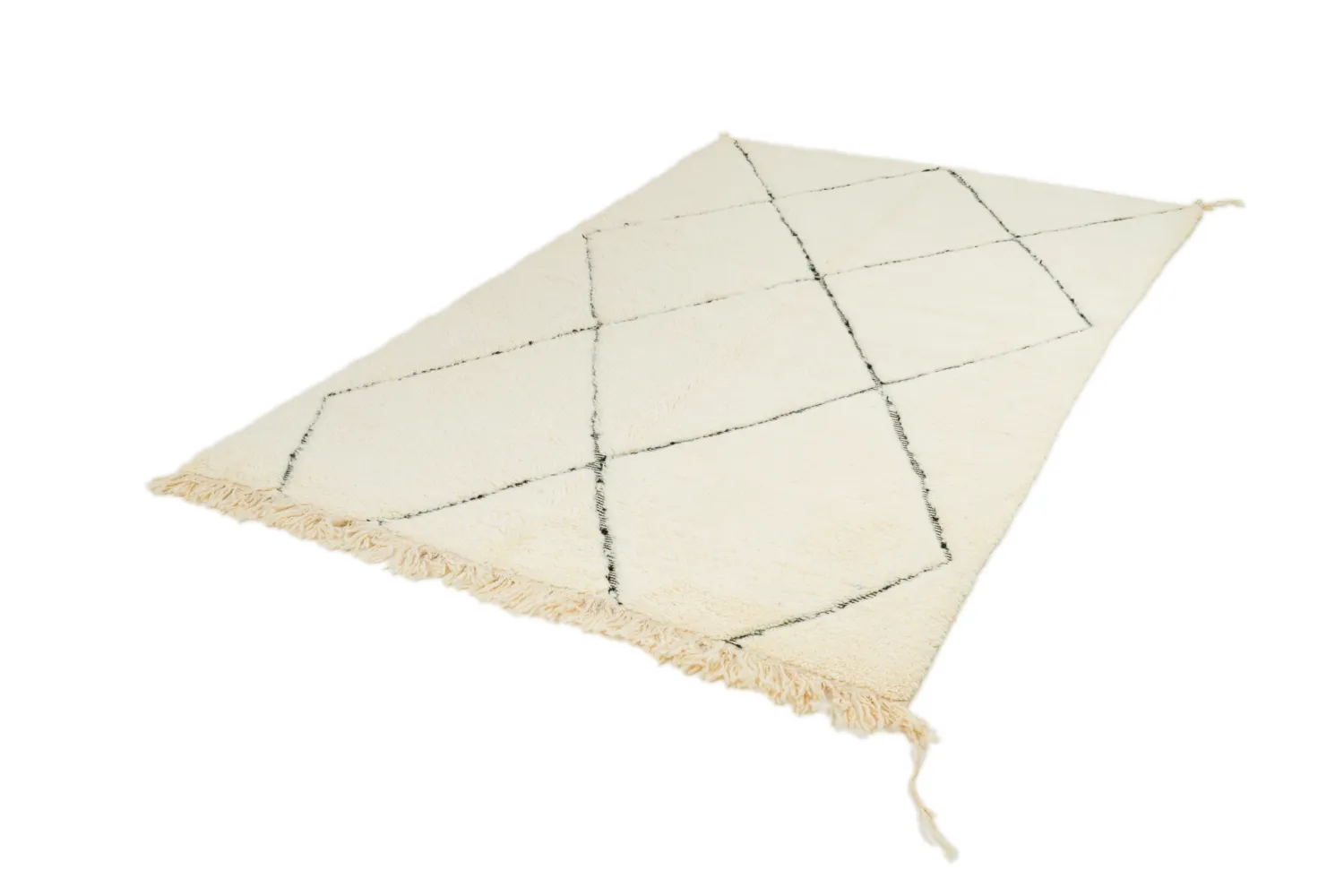 Kelim Marokkaanse Berber tapijt Beni Ouarain 155 x 265 cm