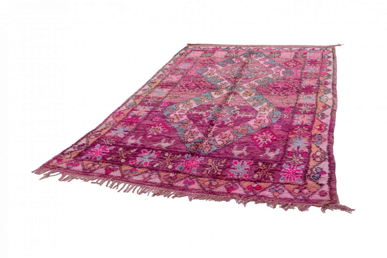 Kelim Marokkaanse Berber tapijt Azilal 305 x 195 cm