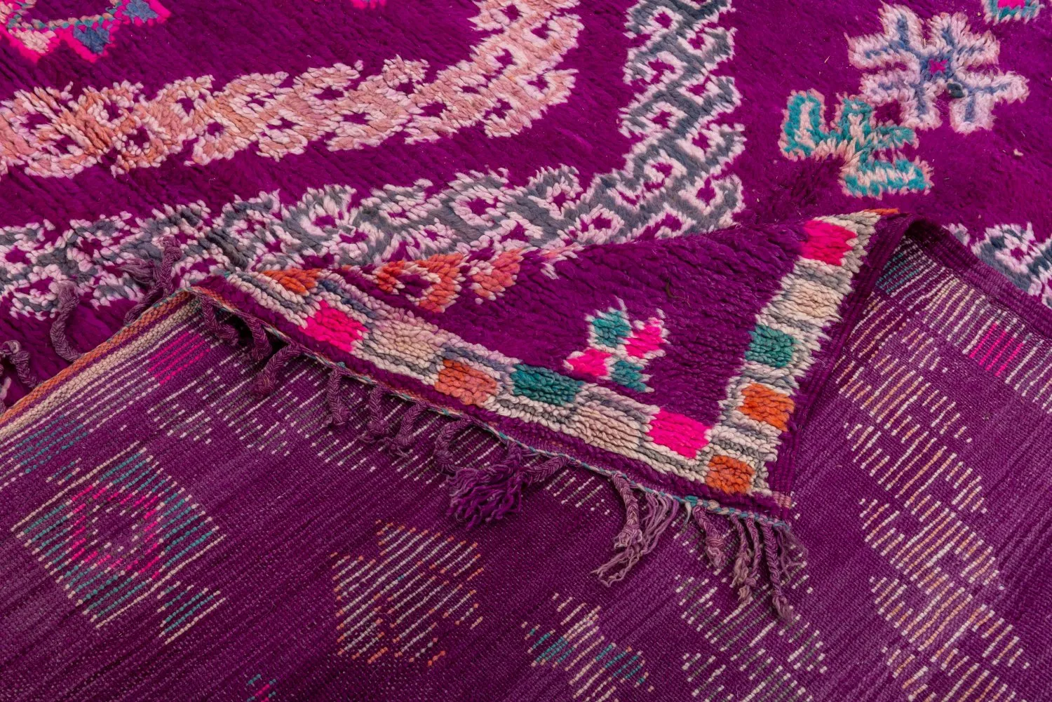 Kelim Marokkaanse Berber tapijt Azilal 320 x 190 cm