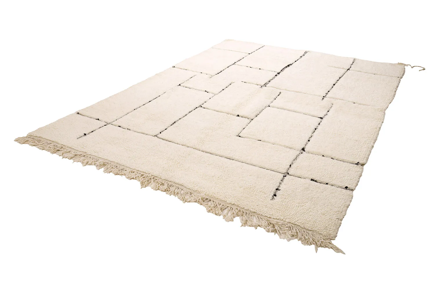 Kelim Marokkaanse Berber tapijt Beni Ouarain 210 x 295 cm