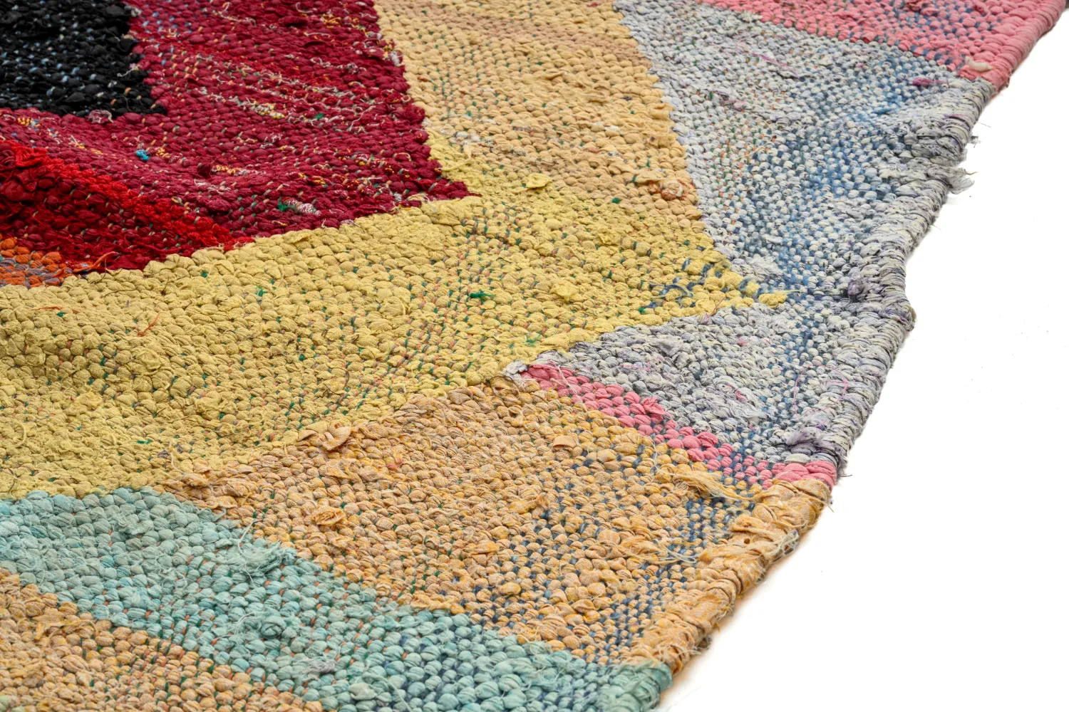 Marokkaanse Berber tapijt Boucherouite 150 x 300 cm