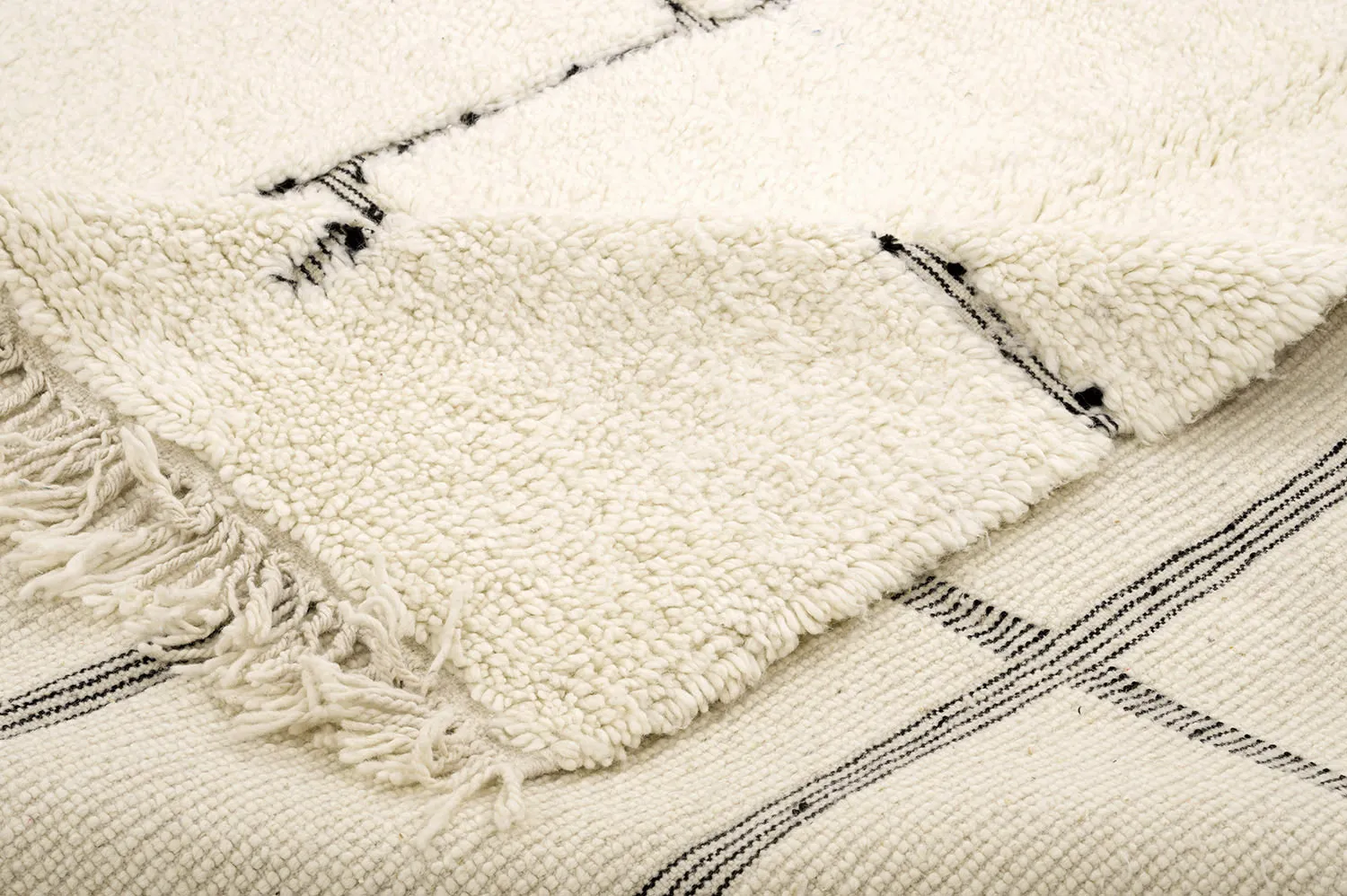 Kelim Marokkaanse Berber tapijt Beni Ouarain 210 x 295 cm