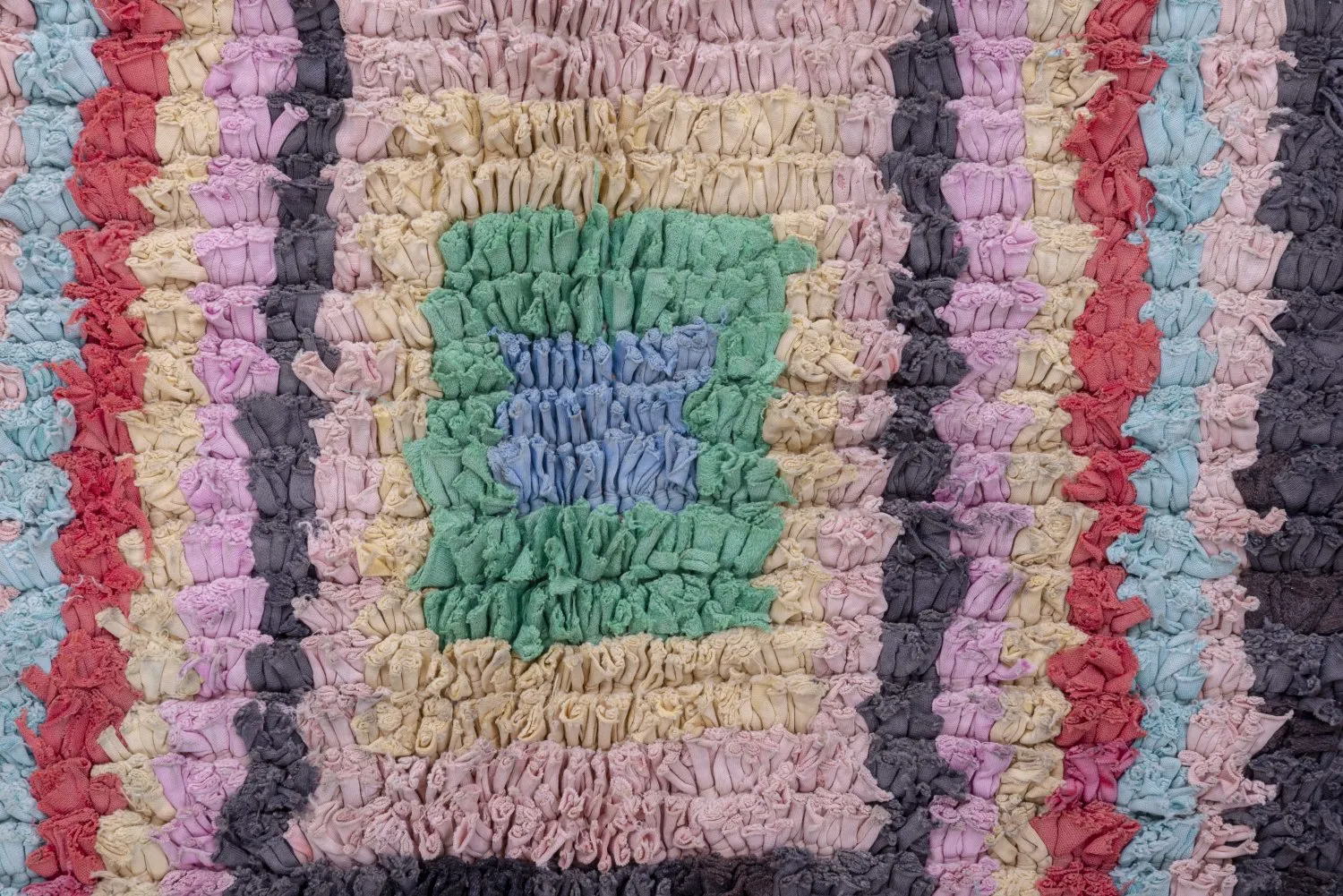 Marokkaanse Berber tapijt Boucherouite 240 x 120 cm