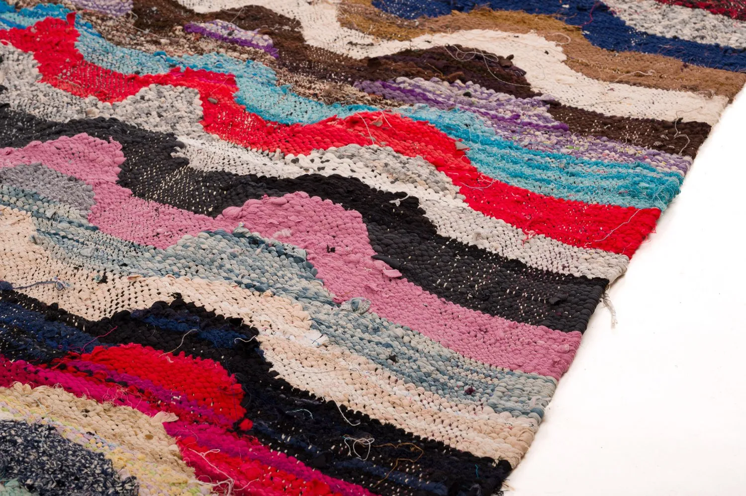 Marokkaanse Berber tapijt Boucherouite 170 x 270 cm