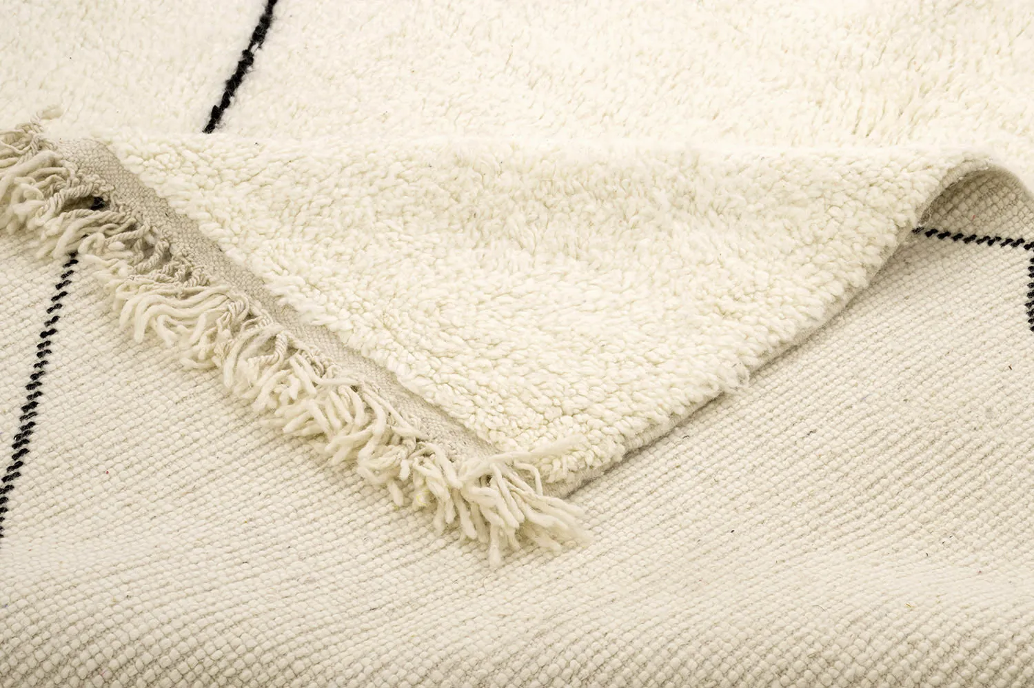 Kelim Marokkaanse Berber tapijt Beni Ouarain 200 x 305 cm