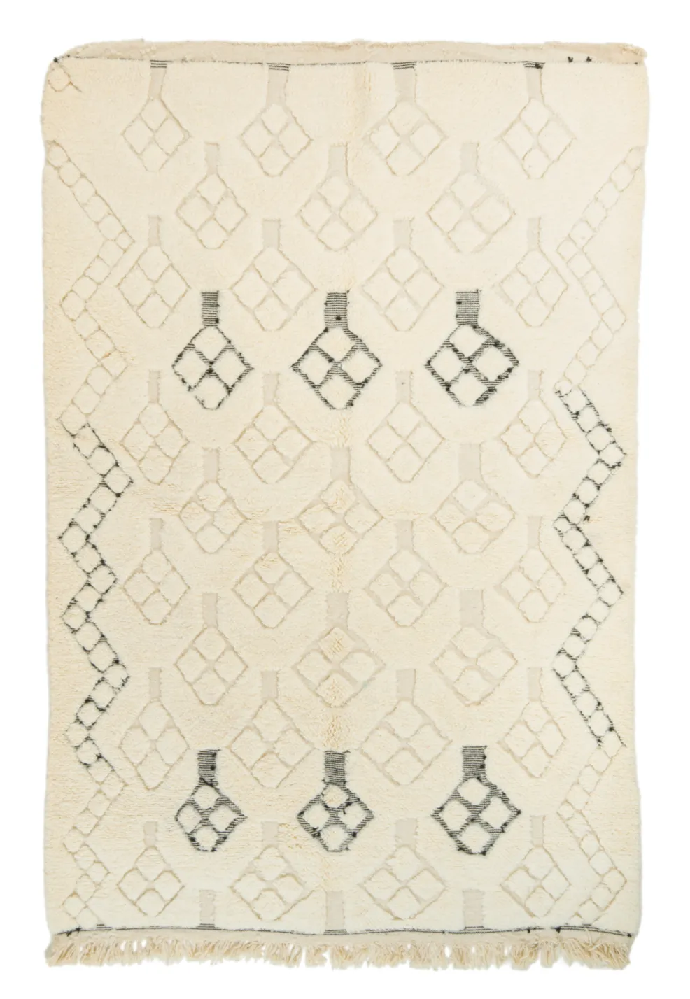 Kelim Marokkaanse Berber tapijt Beni Ouarain 160 x 260 cm