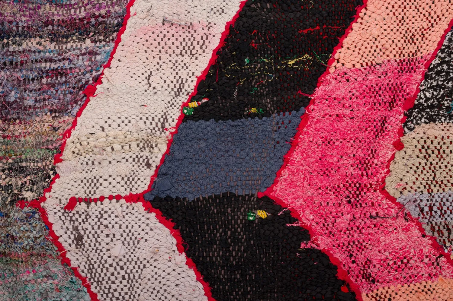 Marokkaanse Berber tapijt Boucherouite 150 x 260 cm