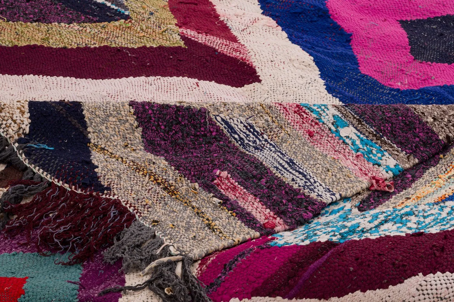 Marokkaanse Berber tapijt Boucherouite 165 x 270 cm