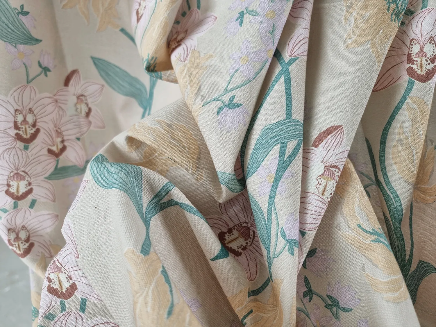 Katoenen tafelkleed - Florina (roze)