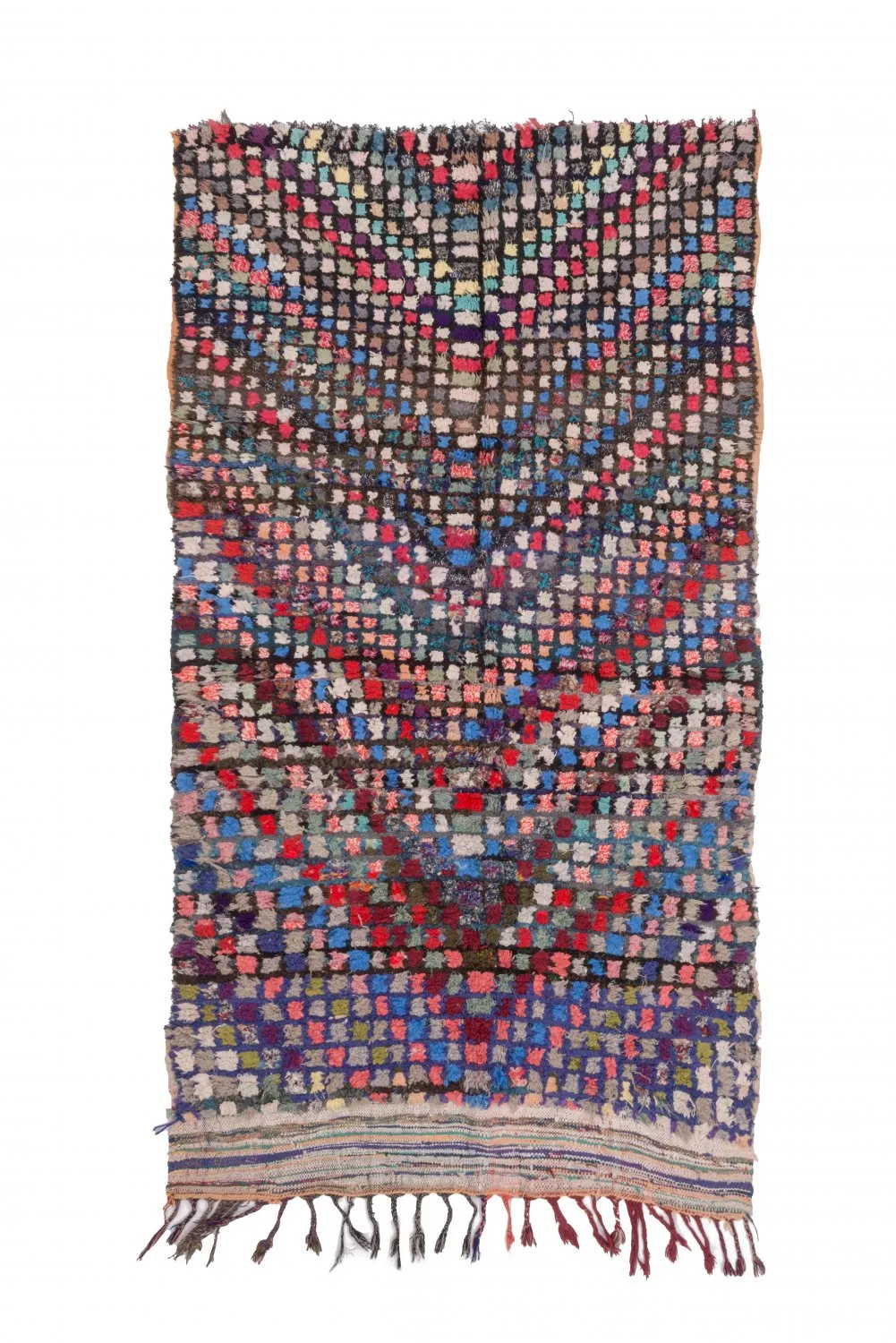 Marokkaanse Berber tapijt Boucherouite 230 x 125 cm