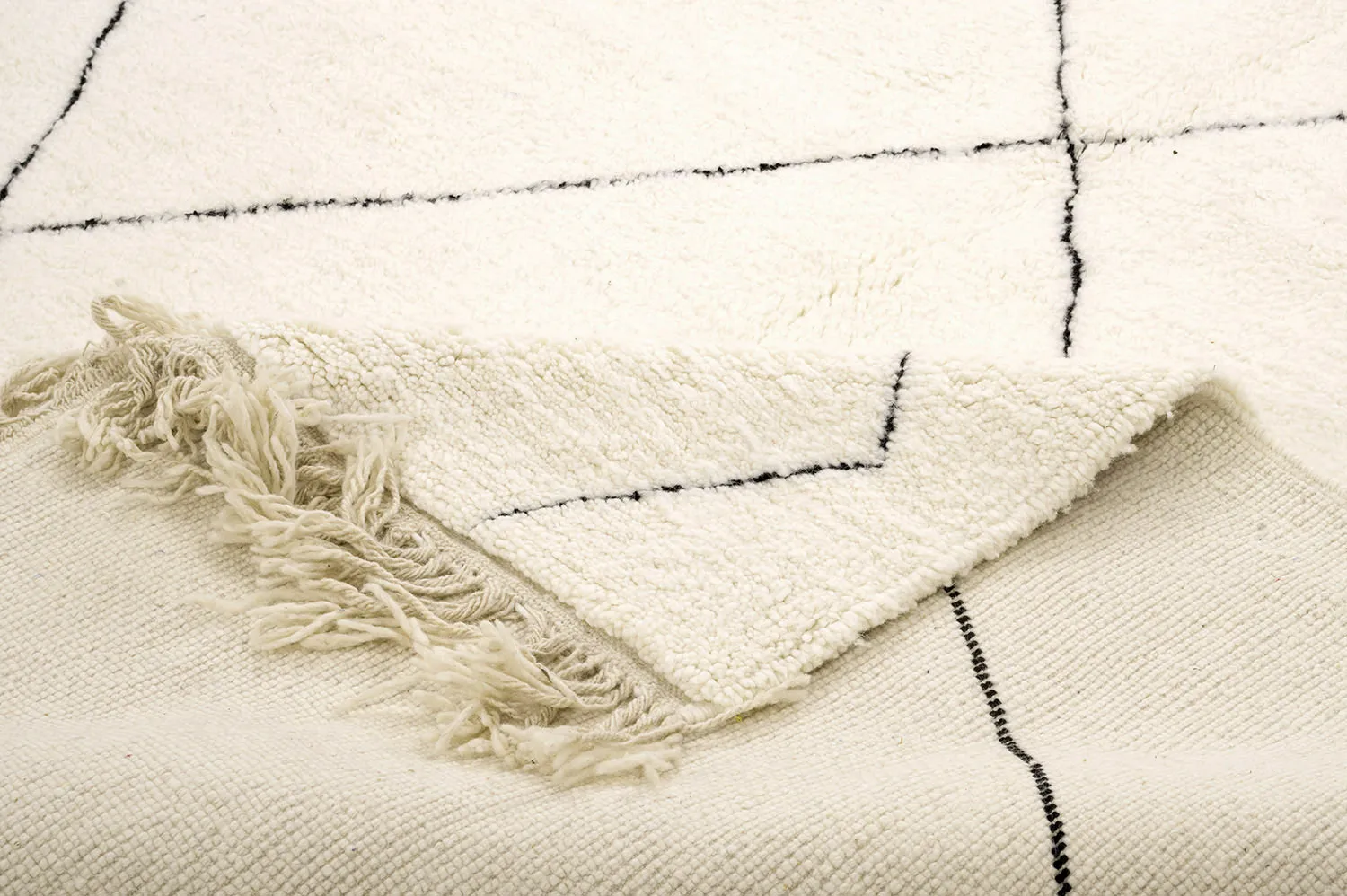 Kelim Marokkaanse Berber tapijt Beni Ouarain 210 x 295 cm