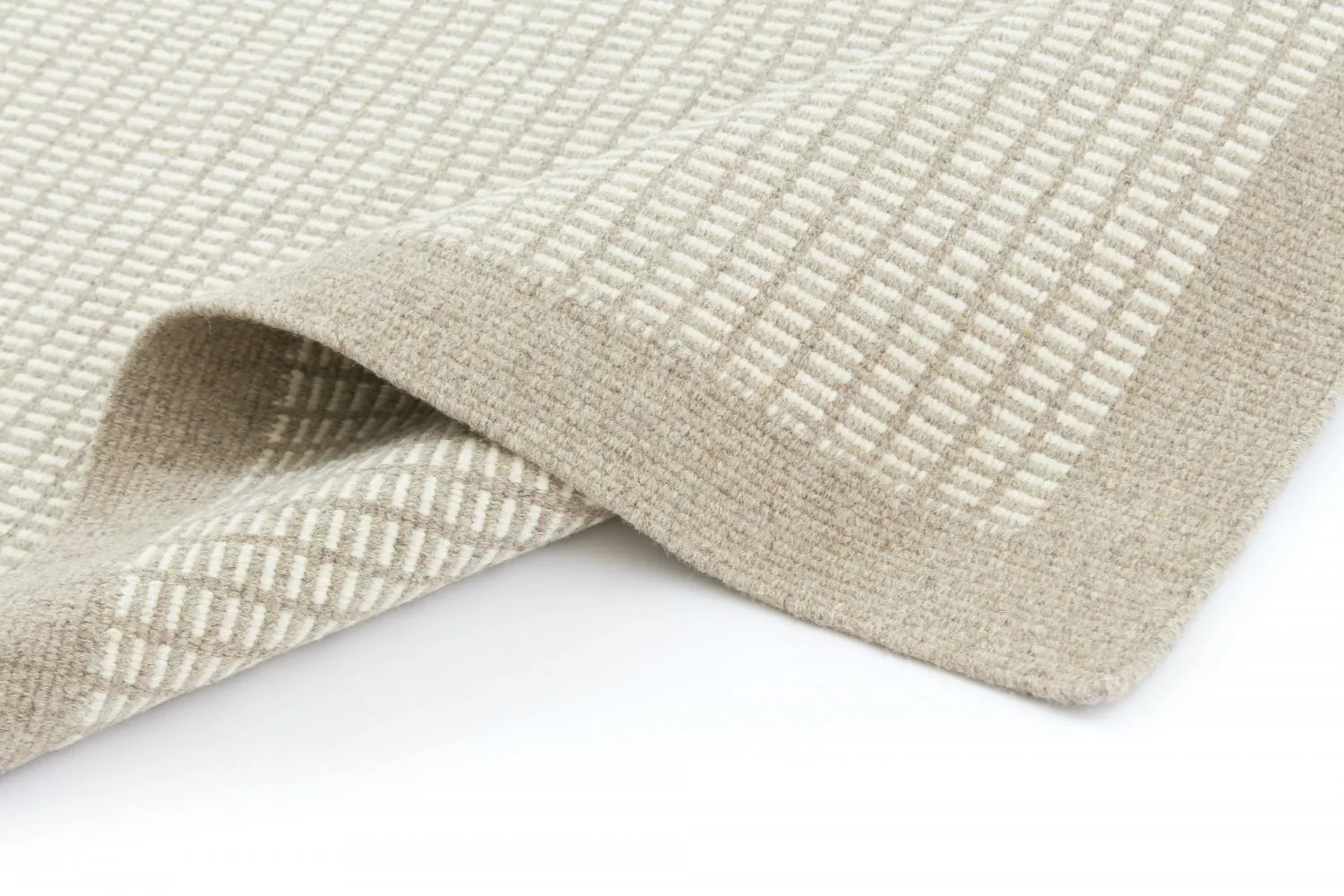 Wollen-vloerkleed - Luxor (beige/wit)