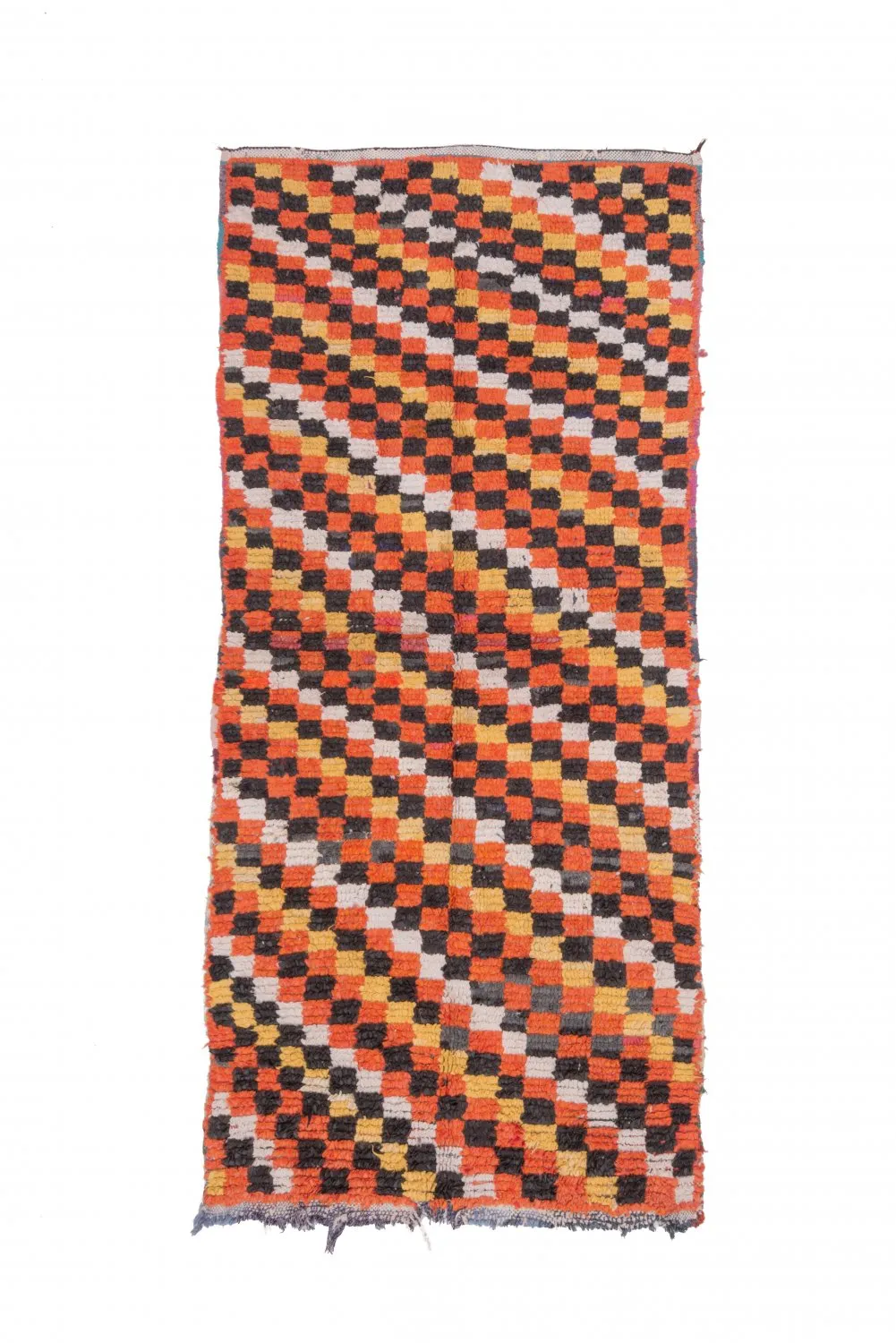 Marokkaanse Berber tapijt Boucherouite 240 x 110 cm