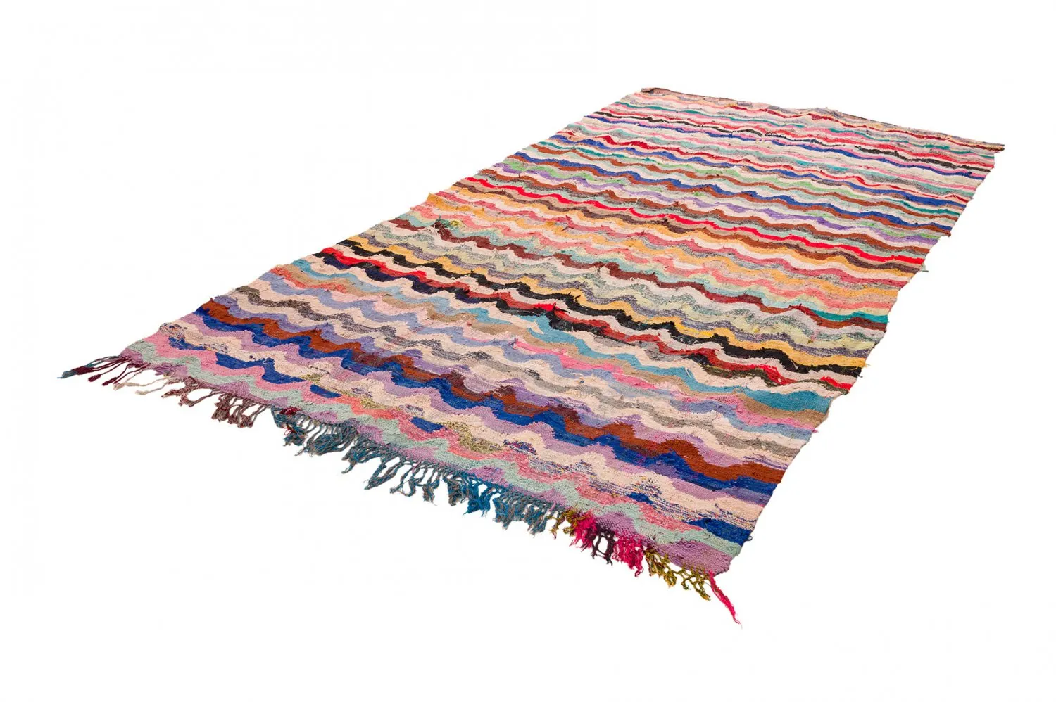 Marokkaanse Berber tapijt Boucherouite 165 x 335 cm