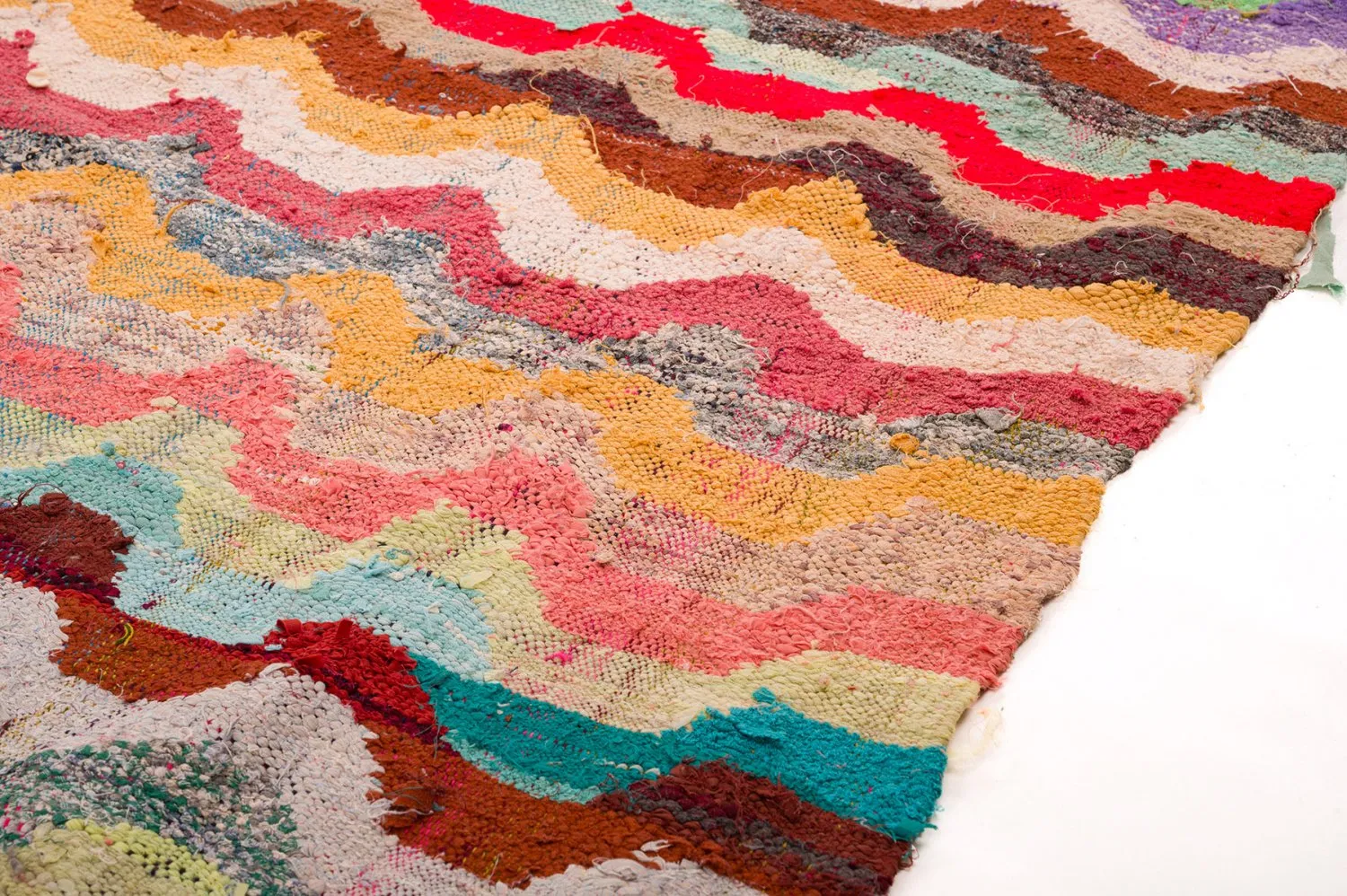 Marokkaanse Berber tapijt Boucherouite 165 x 335 cm