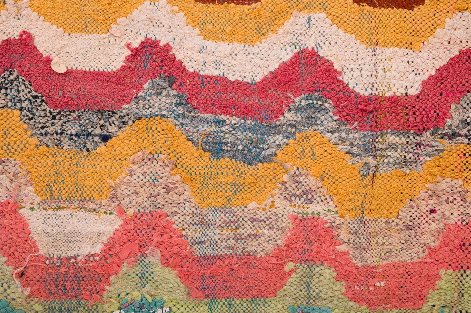 Marokkaanse Berber tapijt Boucherouite 165 x 335 cm