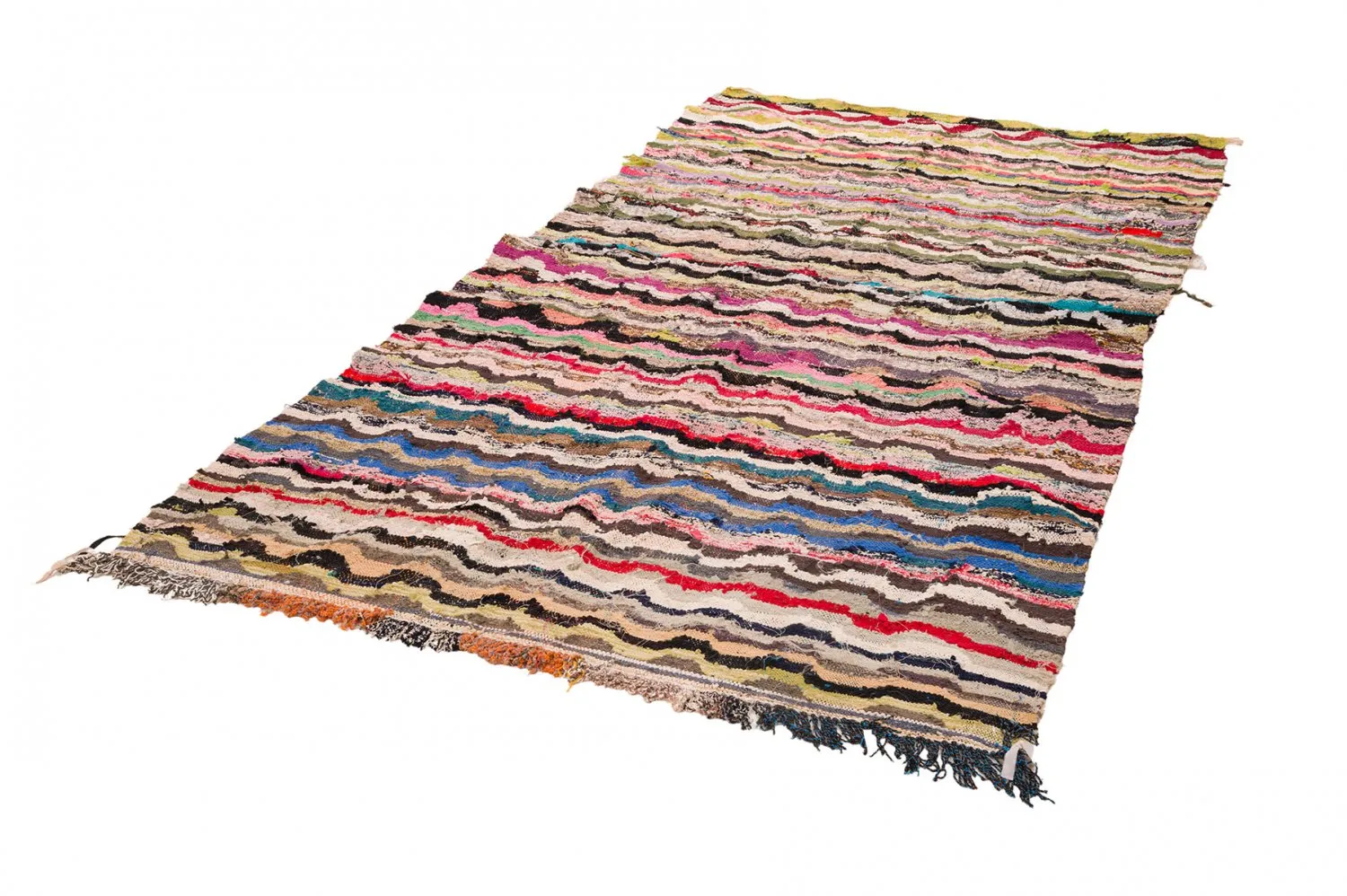 Marokkaanse Berber tapijt Boucherouite 150 x 305 cm