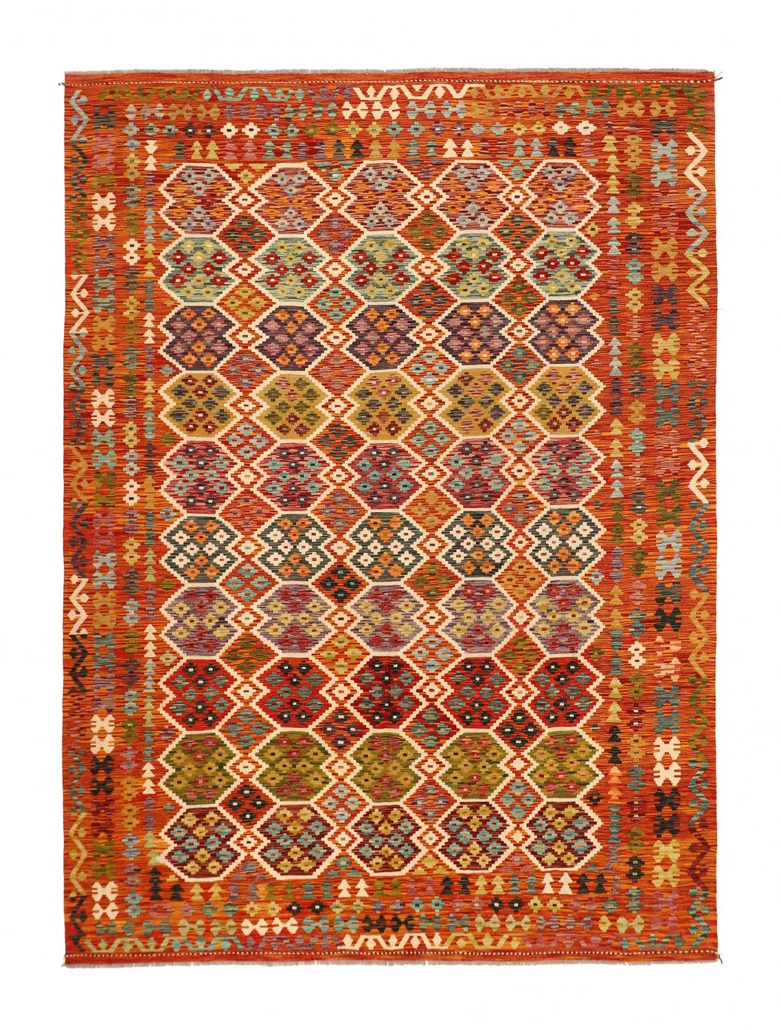 Oriëntaals kilimkleed 342 x 252 cm