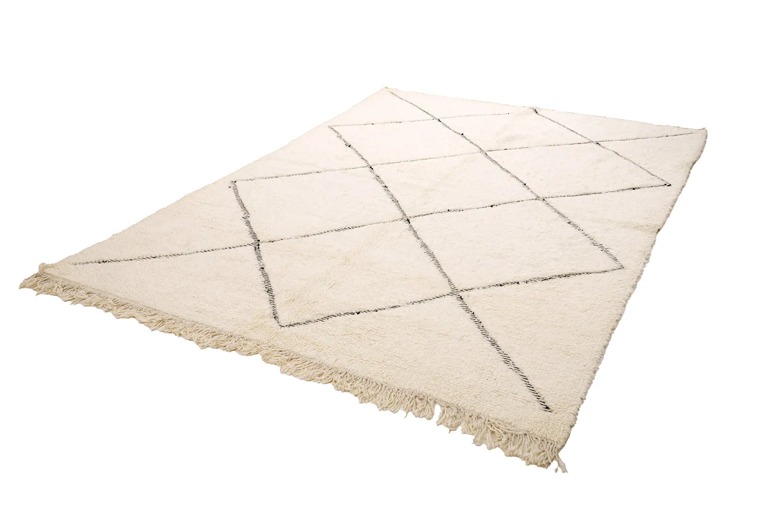 Kelim Marokkaanse Berber tapijt Beni Ouarain 190 x 285 cm