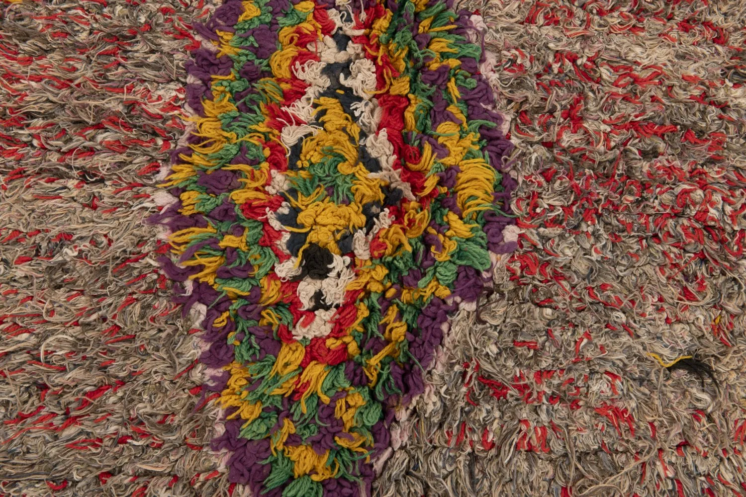 Marokkaanse Berber tapijt Boucherouite 230 x 80 cm