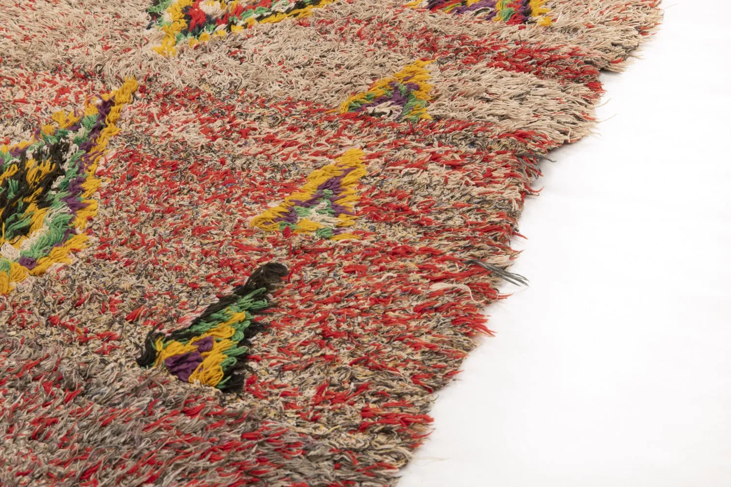 Marokkaanse Berber tapijt Boucherouite 230 x 80 cm