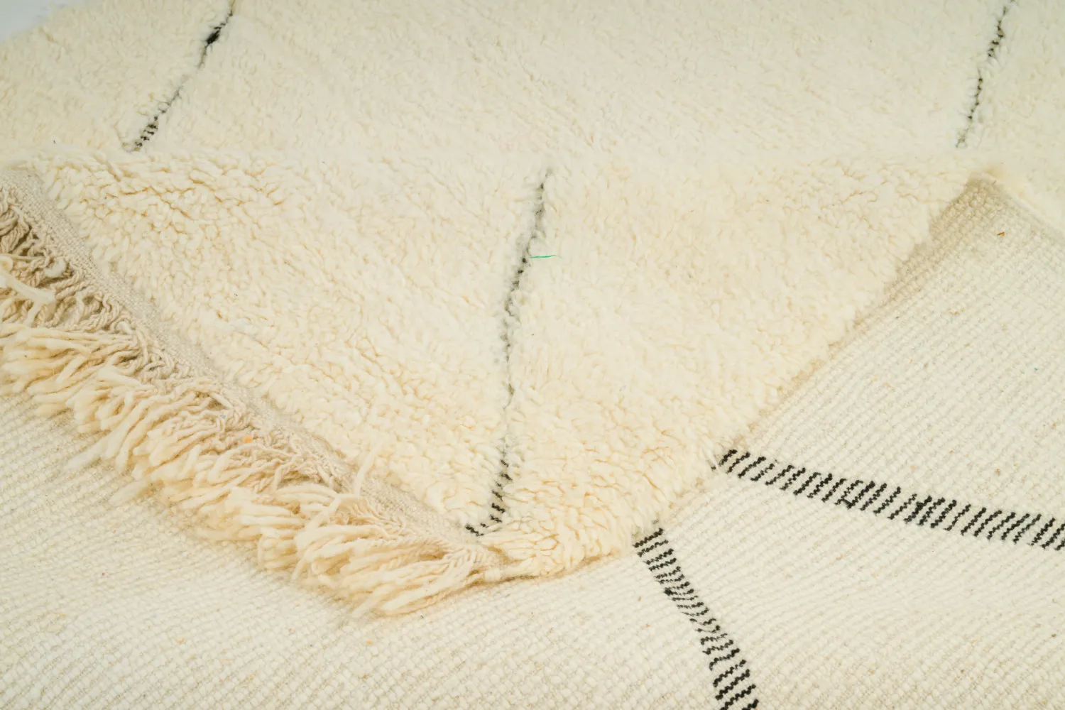 Kelim Marokkaanse Berber tapijt Beni Ouarain 165 x 245 cm