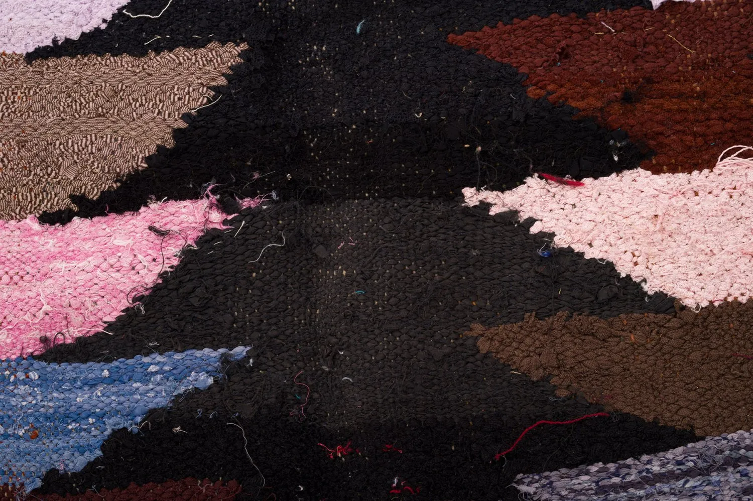 Marokkaanse Berber tapijt Boucherouite 145 x 275 cm