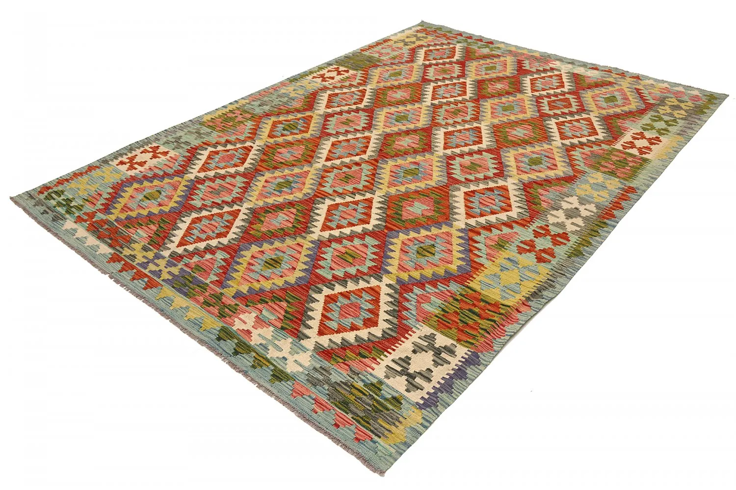 Oriëntaals kilimkleed 299 x 210 cm