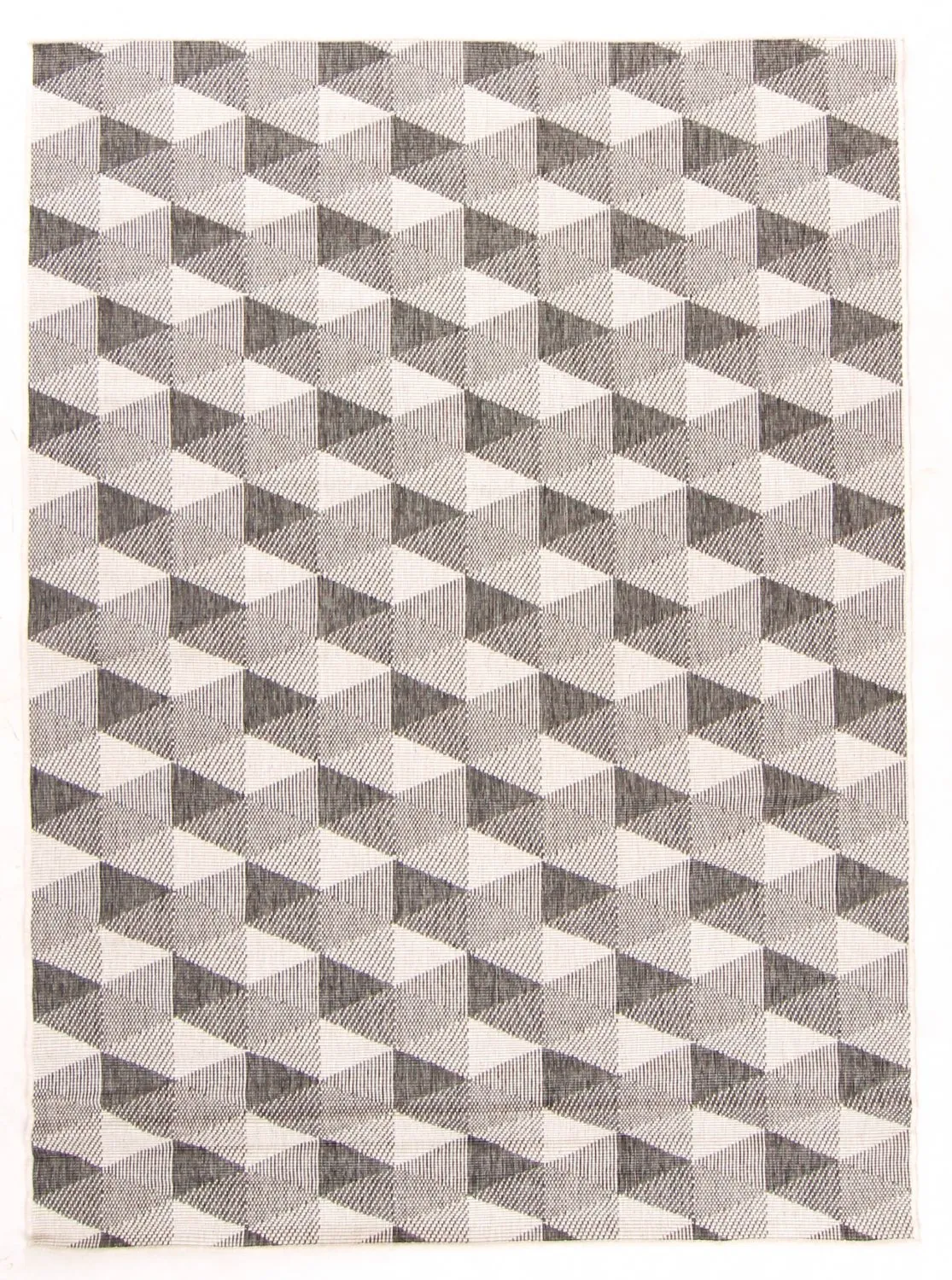 Vloerkleden voor binnen en buiten - Brussels Pattern (grijs)