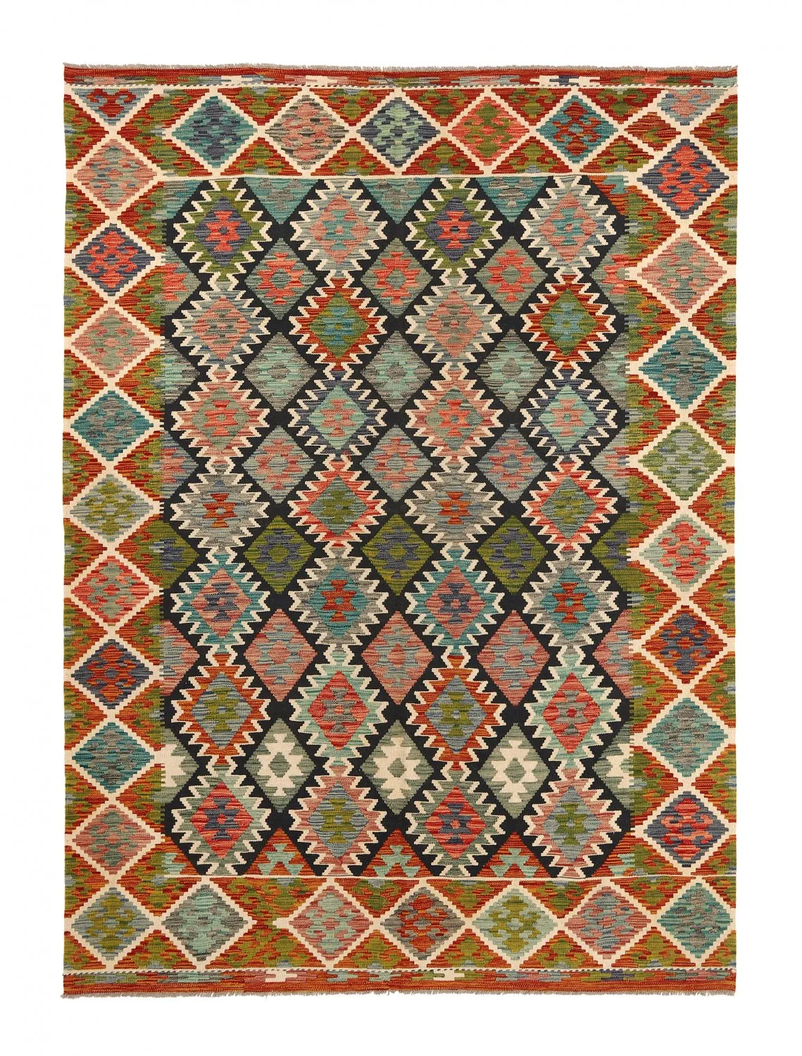 Oriëntaals kilimkleed 284 x 207 cm