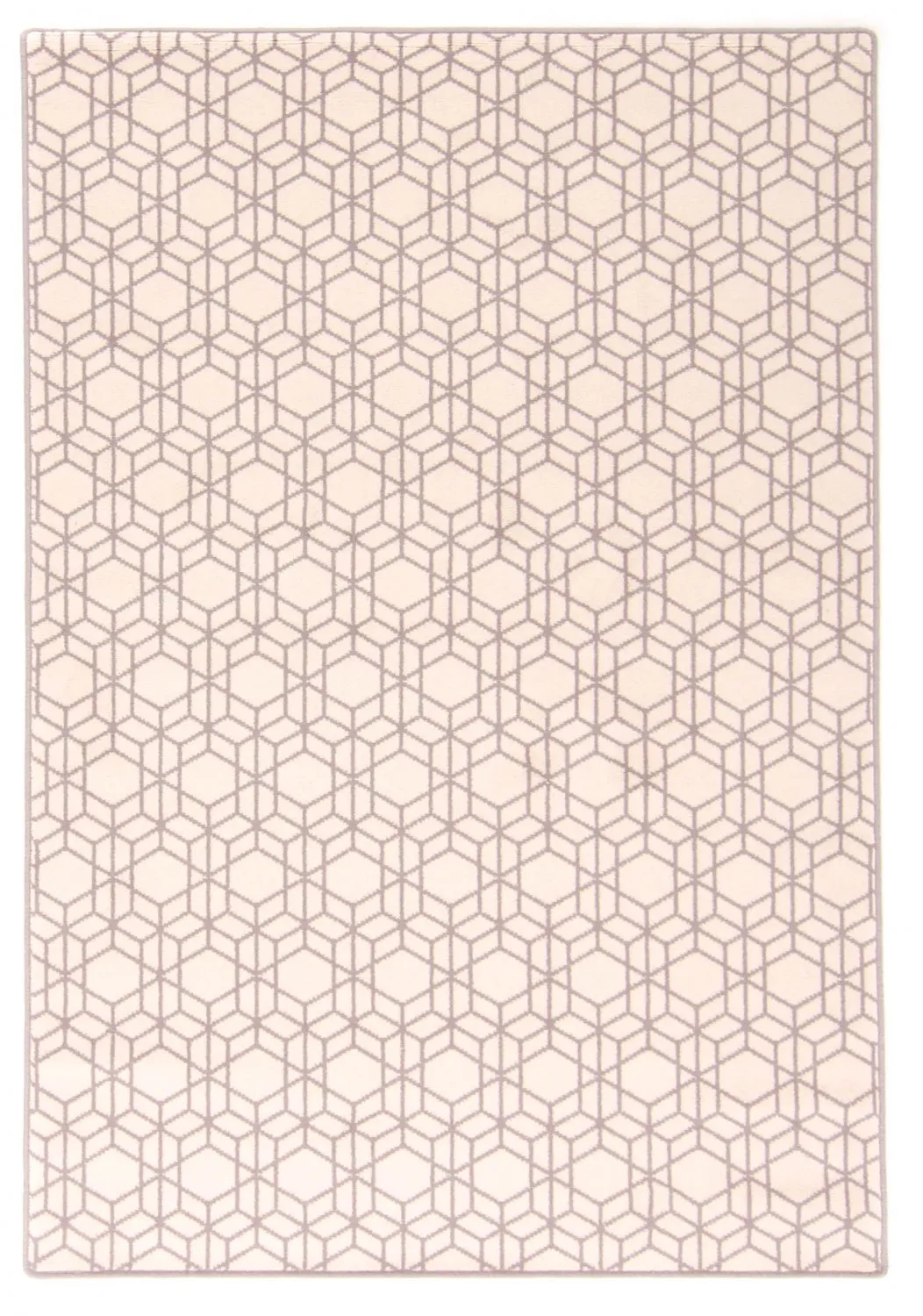 Wollen-vloerkleed - Emprint (wit)