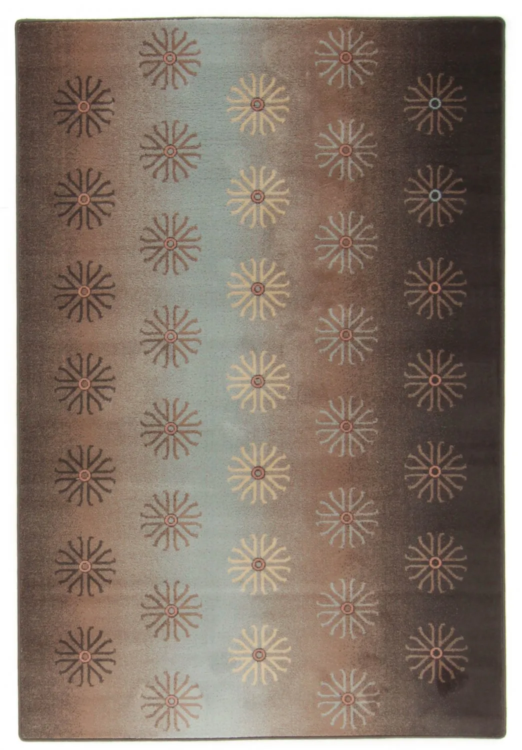 Wollen-vloerkleed - Lente (antraciet)