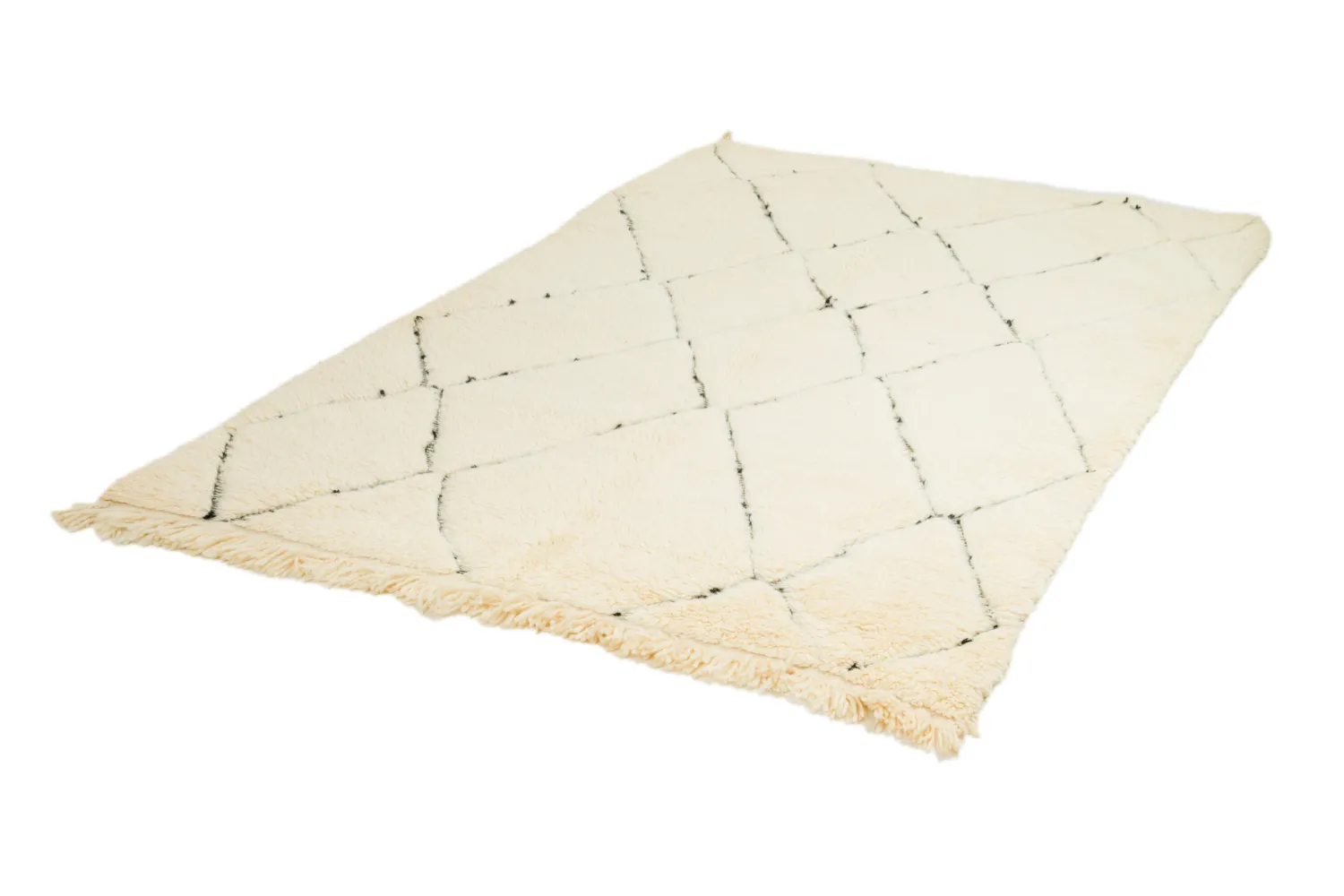 Kelim Marokkaanse Berber tapijt Beni Ouarain 155 x 255 cm