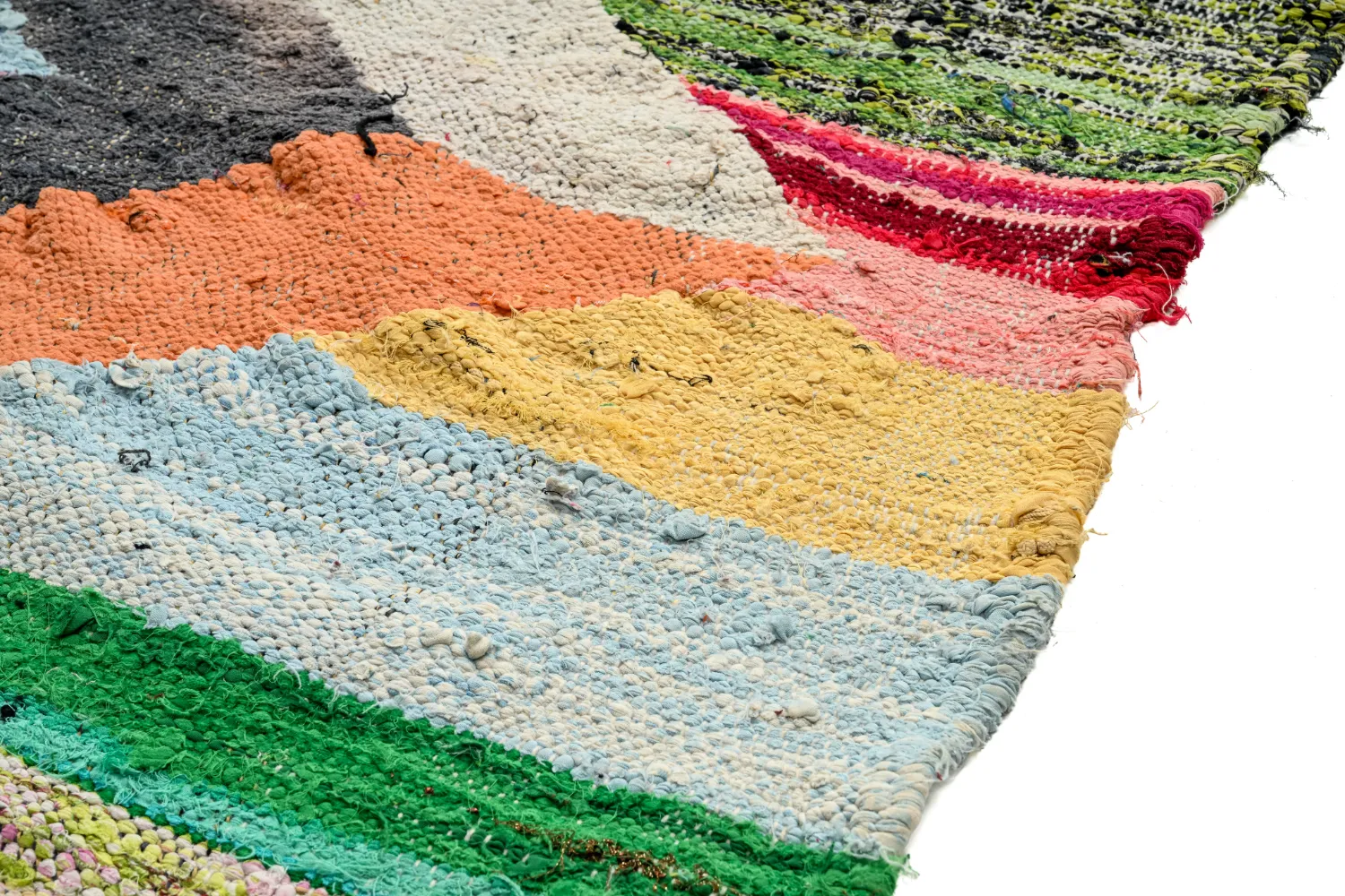 Marokkaanse Berber tapijt Boucherouite 155 x 295 cm