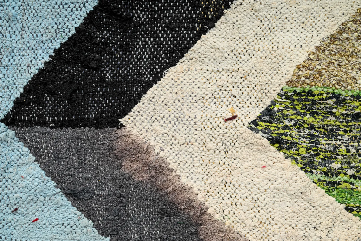 Marokkaanse Berber tapijt Boucherouite 155 x 295 cm