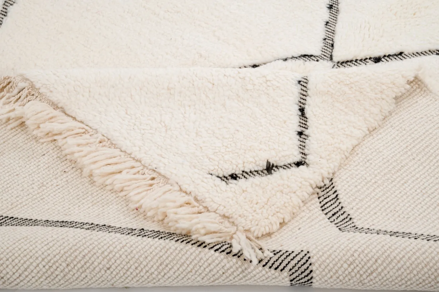 Kelim Marokkaanse Berber tapijt Beni Ouarain 260 x 165 cm