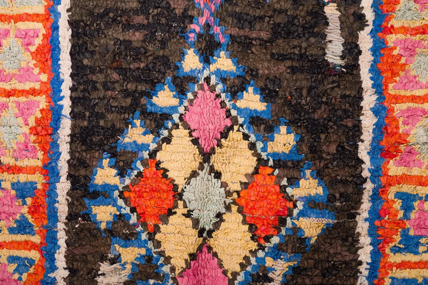 Marokkaanse Berber tapijt Boucherouite 160 x 310 cm