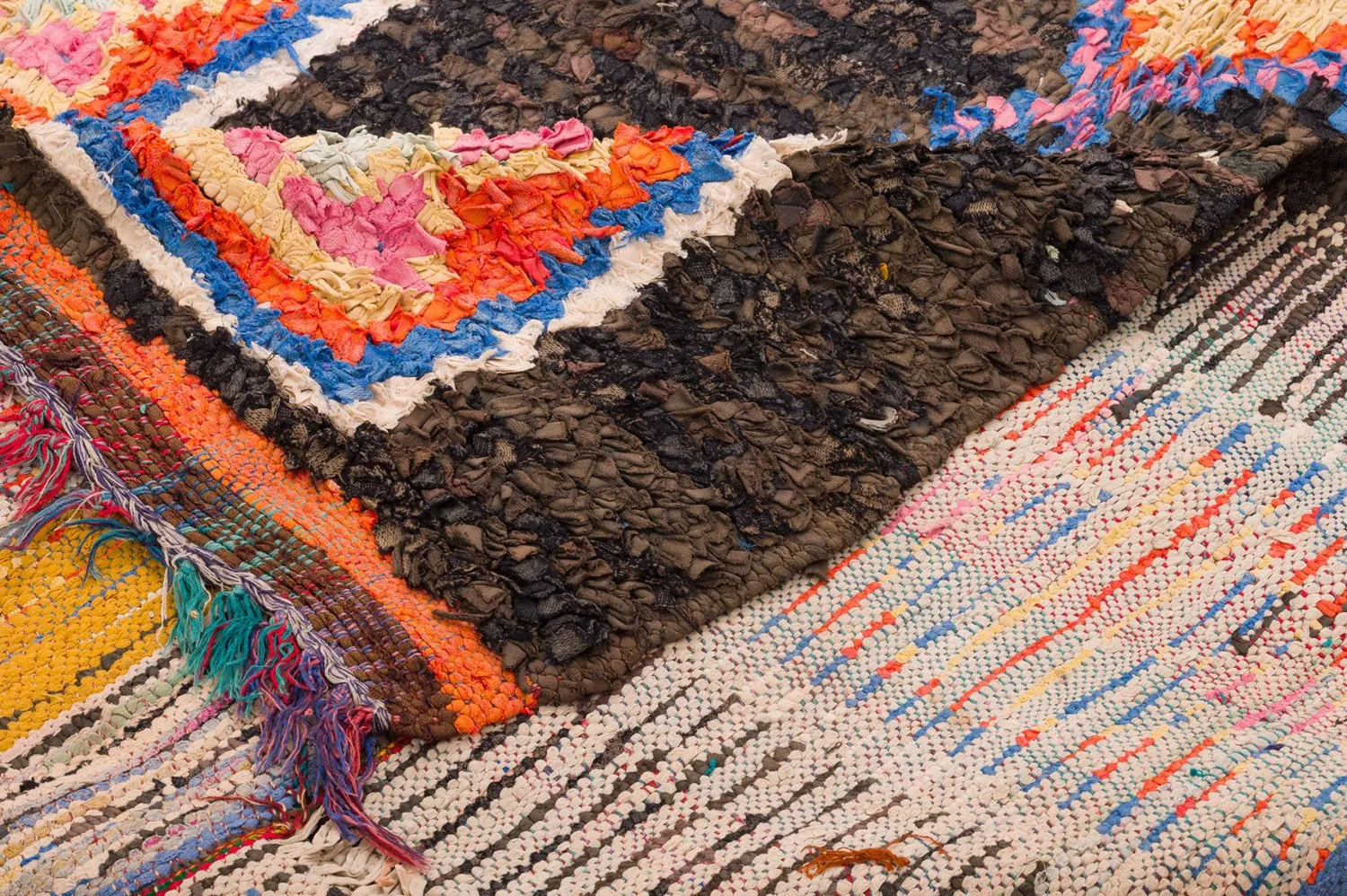 Marokkaanse Berber tapijt Boucherouite 160 x 310 cm