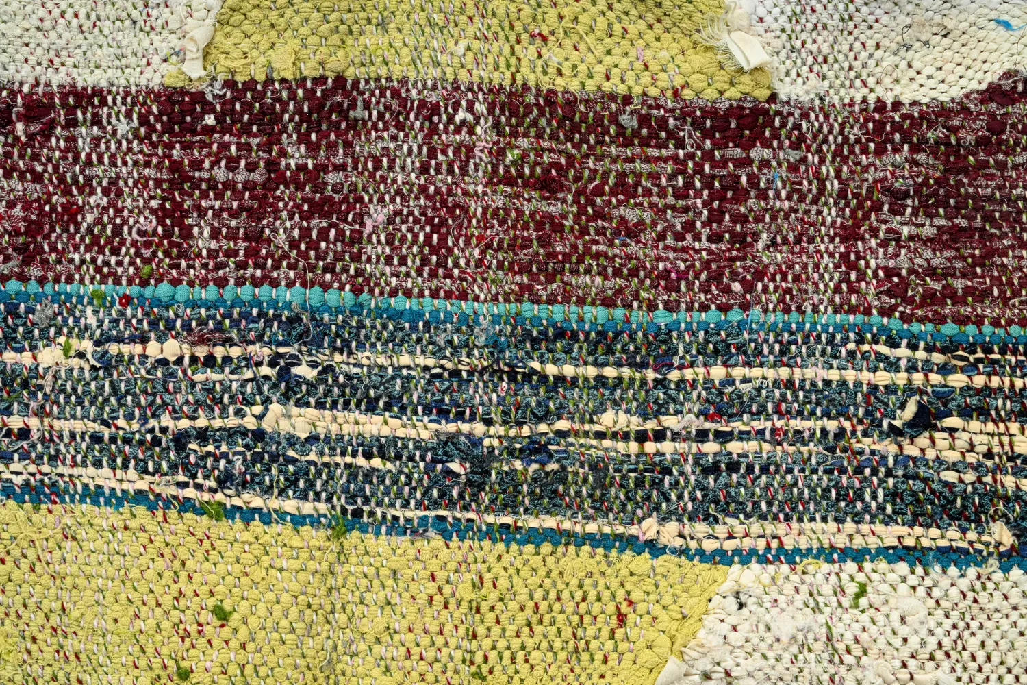 Marokkaanse Berber tapijt Boucherouite 130 x 245 cm