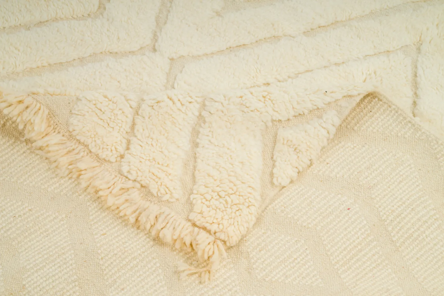 Kelim Marokkaanse Berber tapijt Beni Ouarain 155 x 265 cm