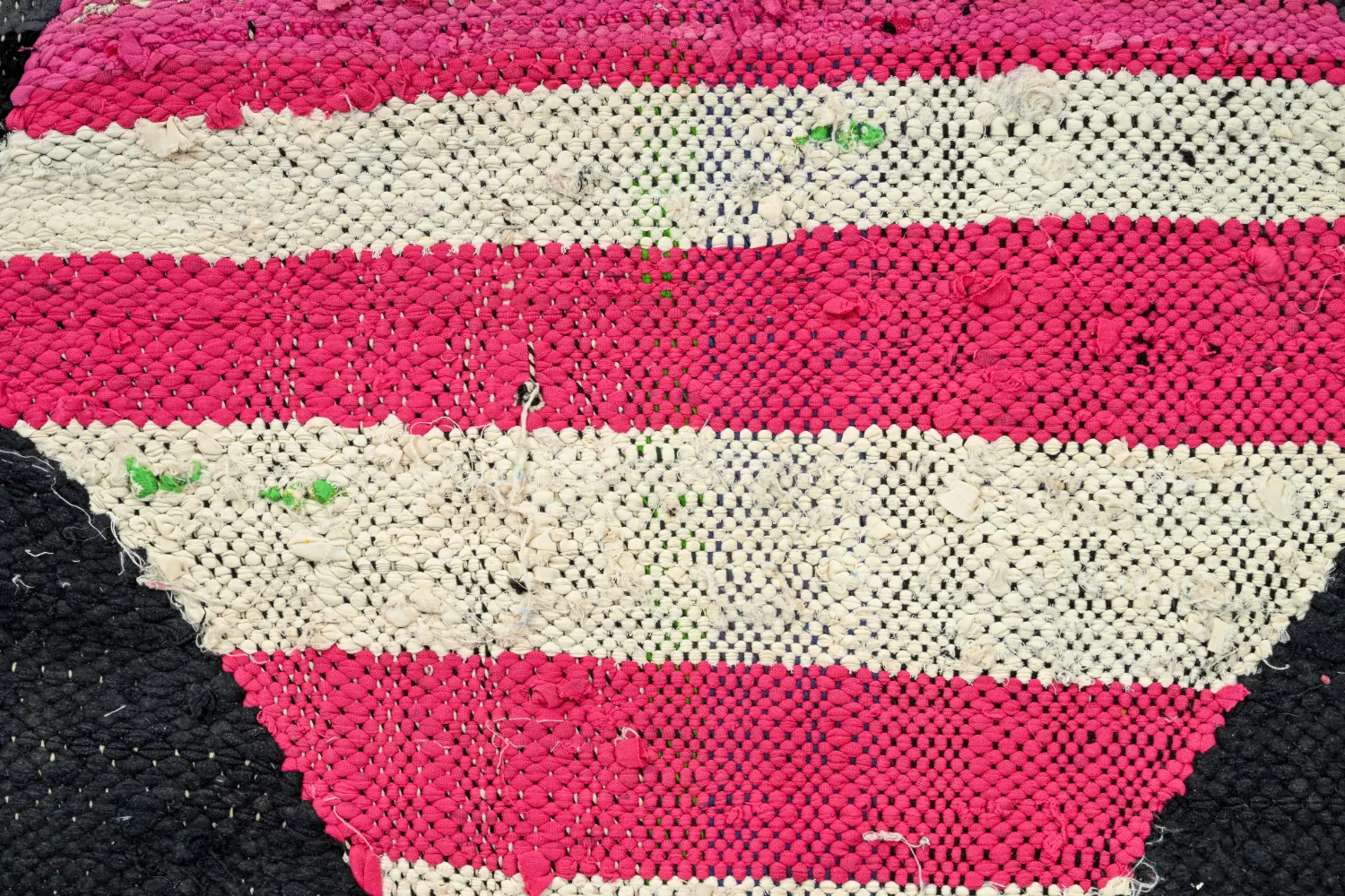 Marokkaanse Berber tapijt Boucherouite 130 x 265 cm