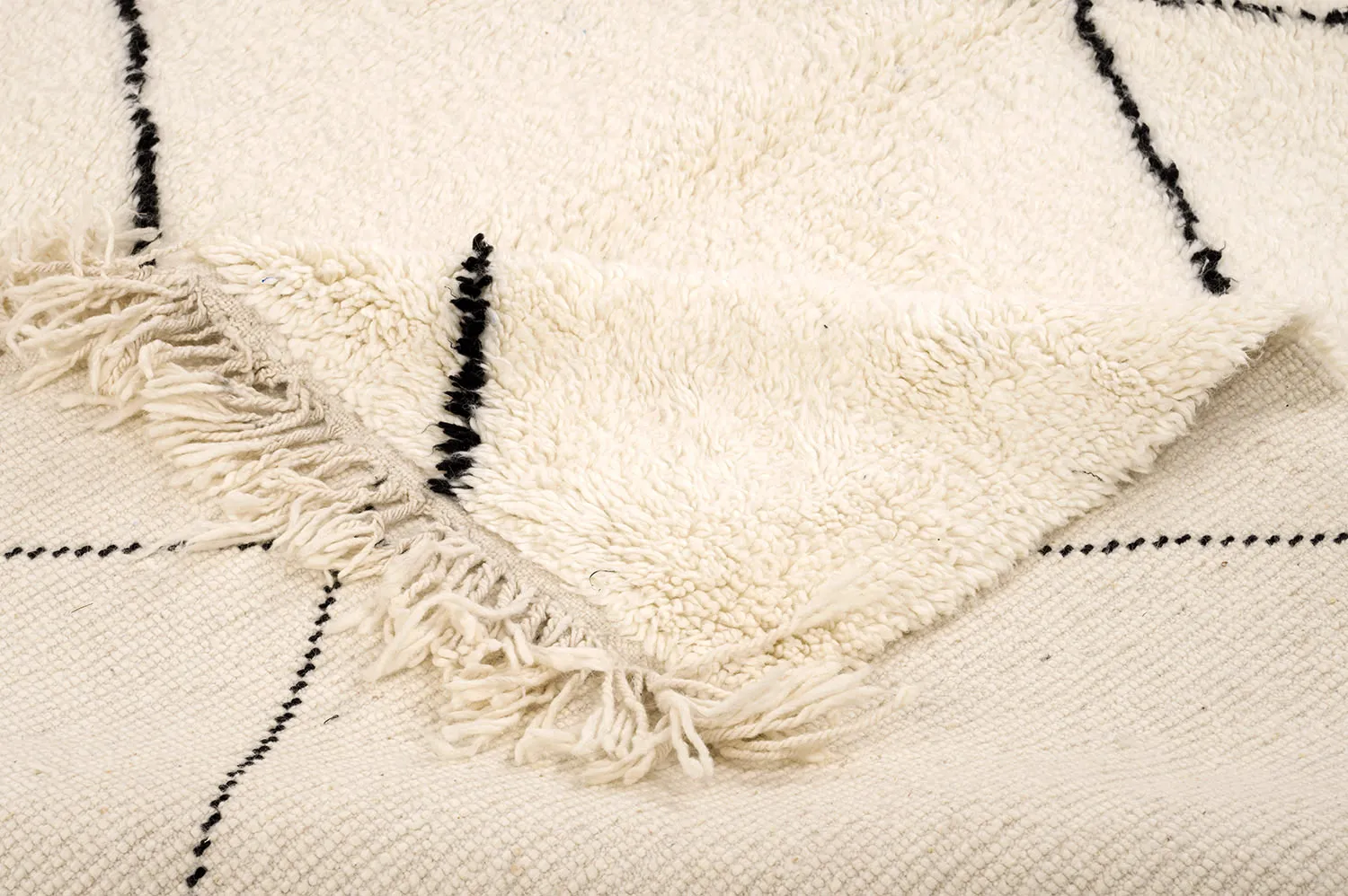 Kelim Marokkaanse Berber tapijt Beni Ouarain 215 x 295 cm