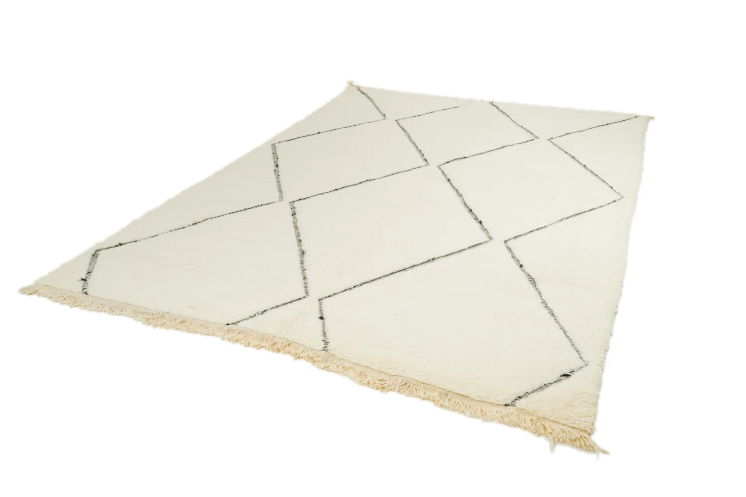 Kelim Marokkaanse Berber tapijt Beni Ouarain 205 x 295 cm