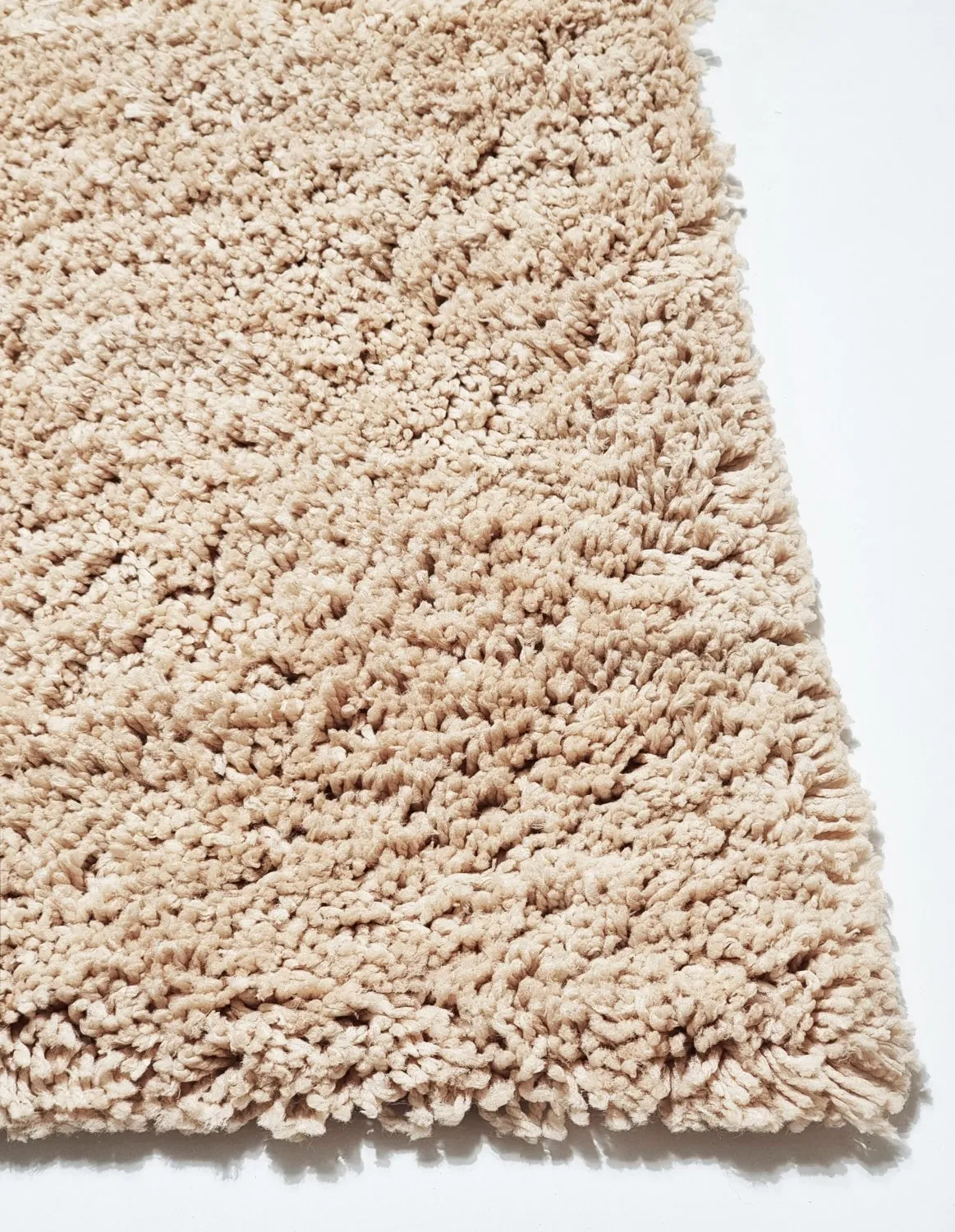 Hoogpolig vloerkleed - Cannes (beige)