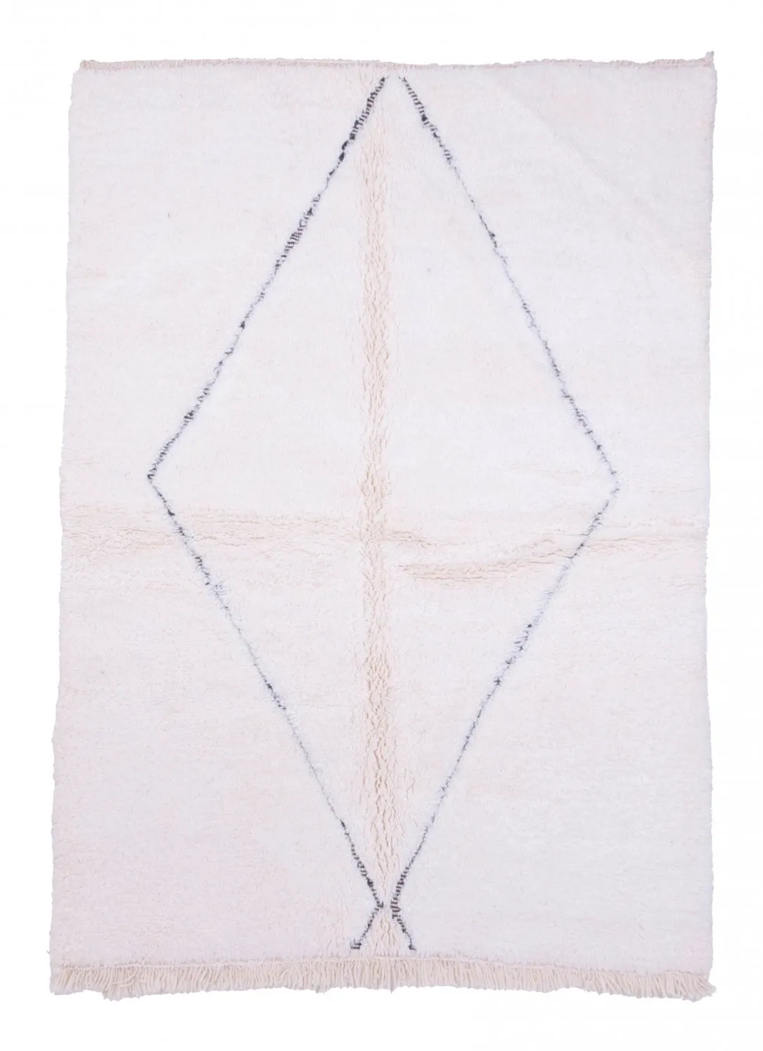 Kelim Marokkaanse Berber tapijt Beni Ouarain 200 x 145 cm